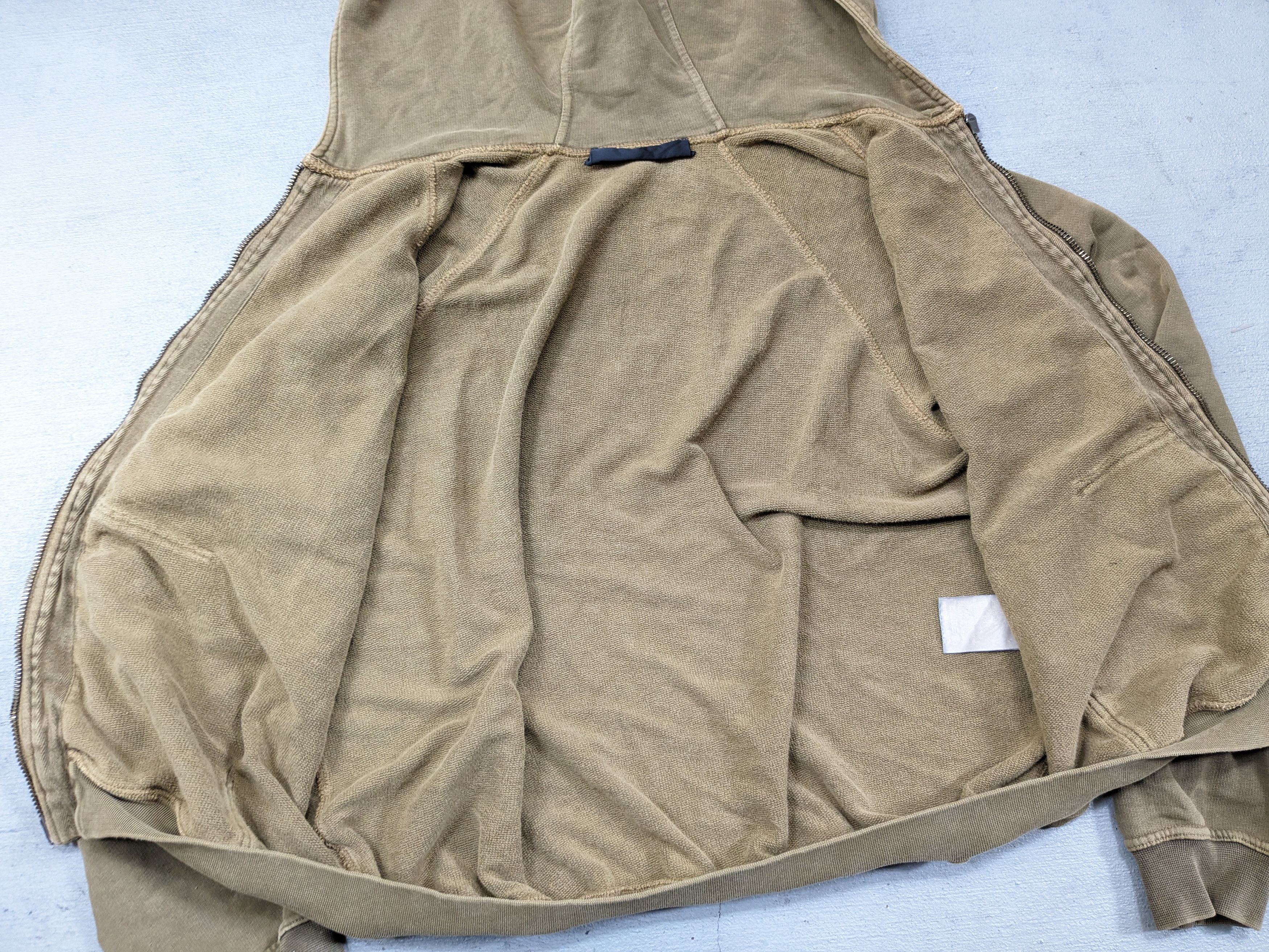Haider Ackermann Haider Ackermann Hoodie Olive Green Small Perth Zip Up Size US S / EU 44-46 / 1 - 7 Thumbnail