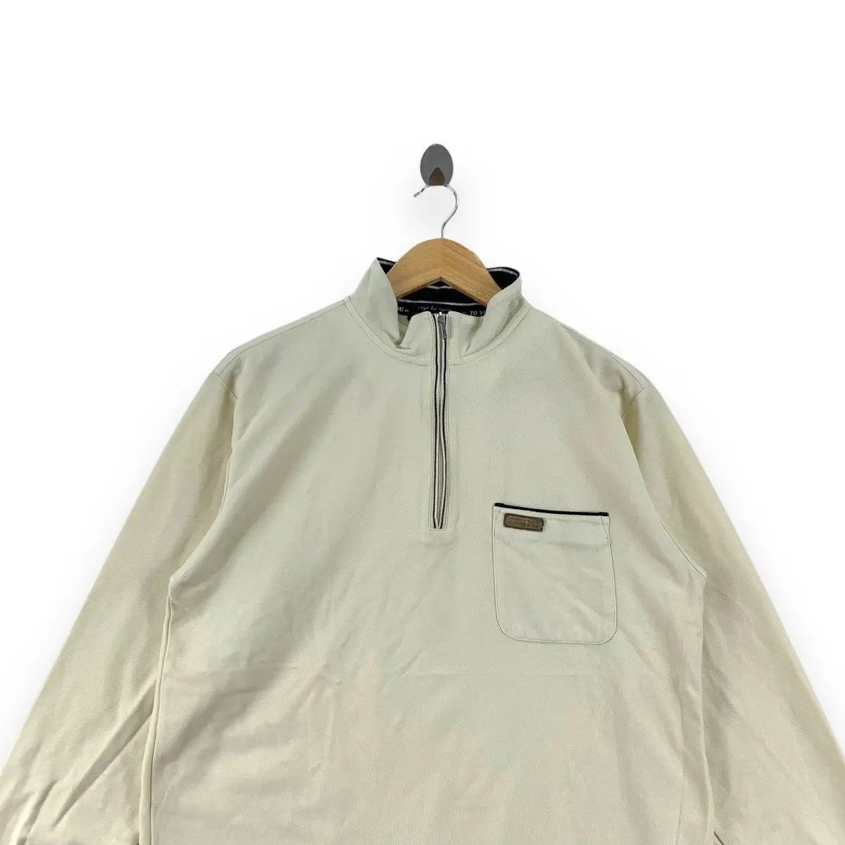 Kansai Yamamoto Vintage KANSAI YAMAMOTO Up To You Half Zipper Tee Shirt Size US M / EU 48-50 / 2 - 3 Thumbnail