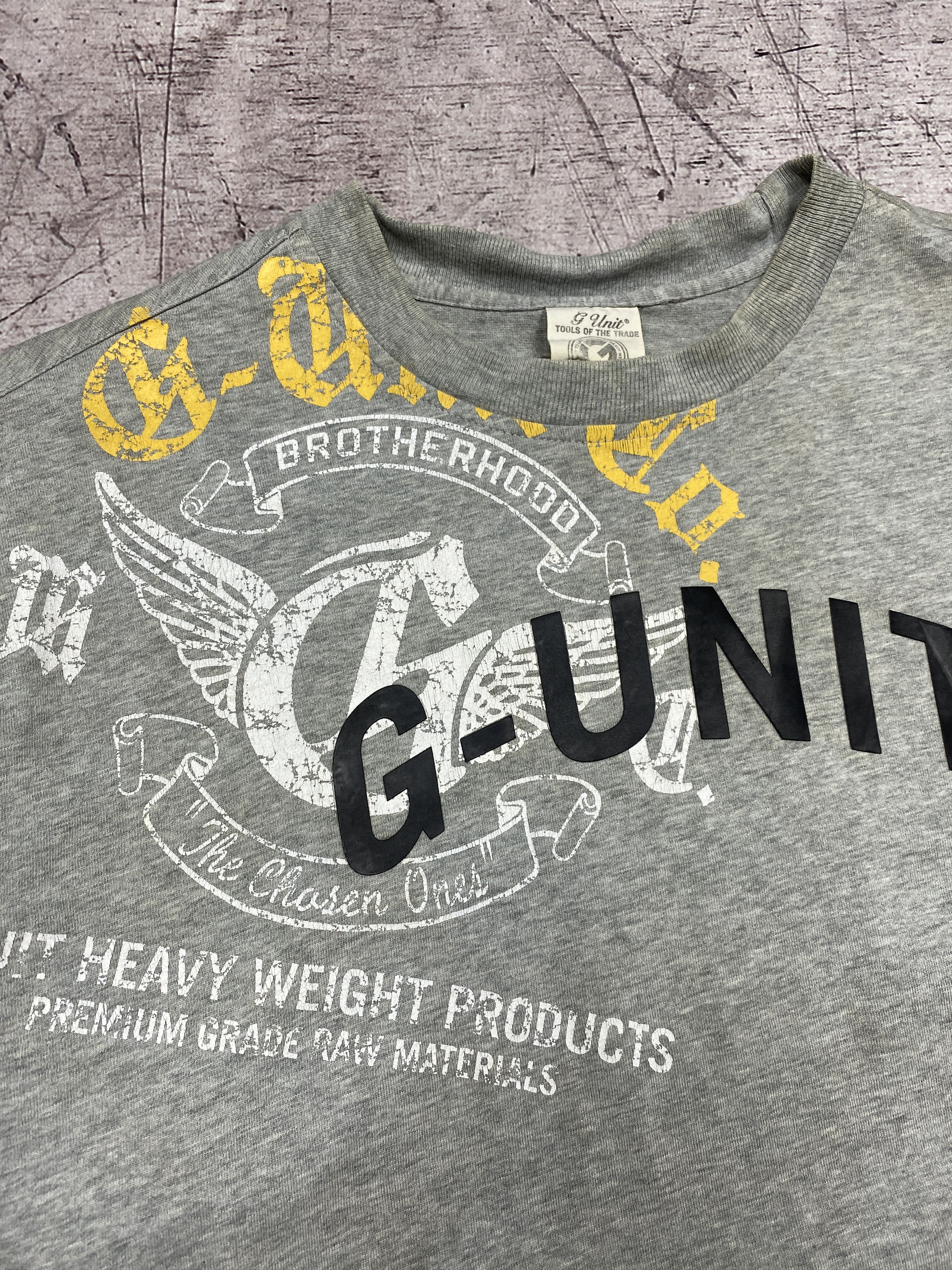50 Cent × G-Unit G Unit Vintage Mens Crew Neck T-Shirt Size US L / EU 52-54 / 3 - 5 Thumbnail