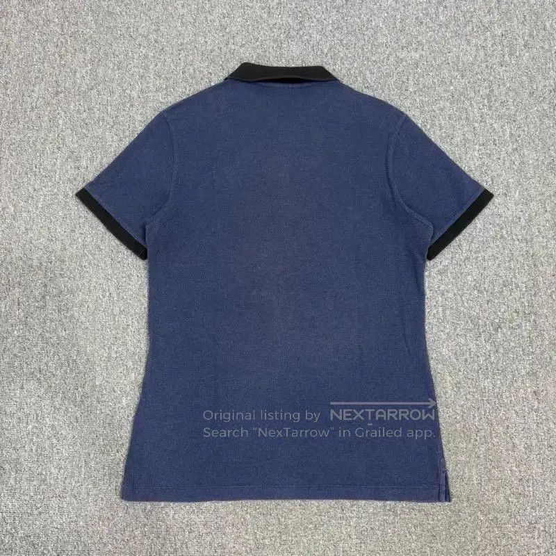 Burberry Burberry Men's Blue Cotton Polo Shirt. Size US S / EU 44-46 / 1 - 2 Thumbnail