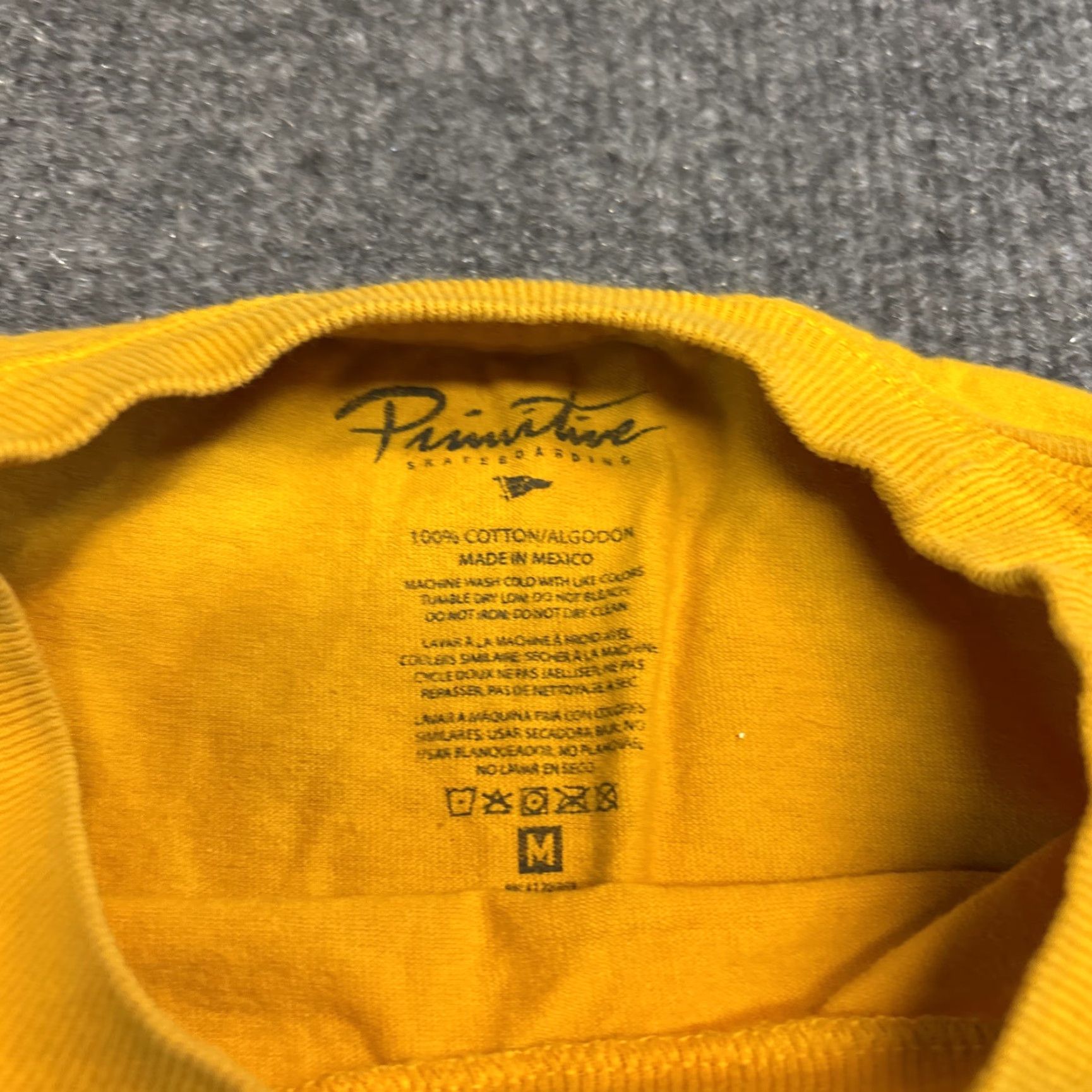 Primitive VINTAGE Primitive Shirt Mens M Yellow Samurai Warrior Long Sleeve 90s Anime Art California Retro Punk Grunge Hip Hop Graphic Print Modern Logo Night? Size US M / EU 48-50 / 2 - 4 Thumbnail