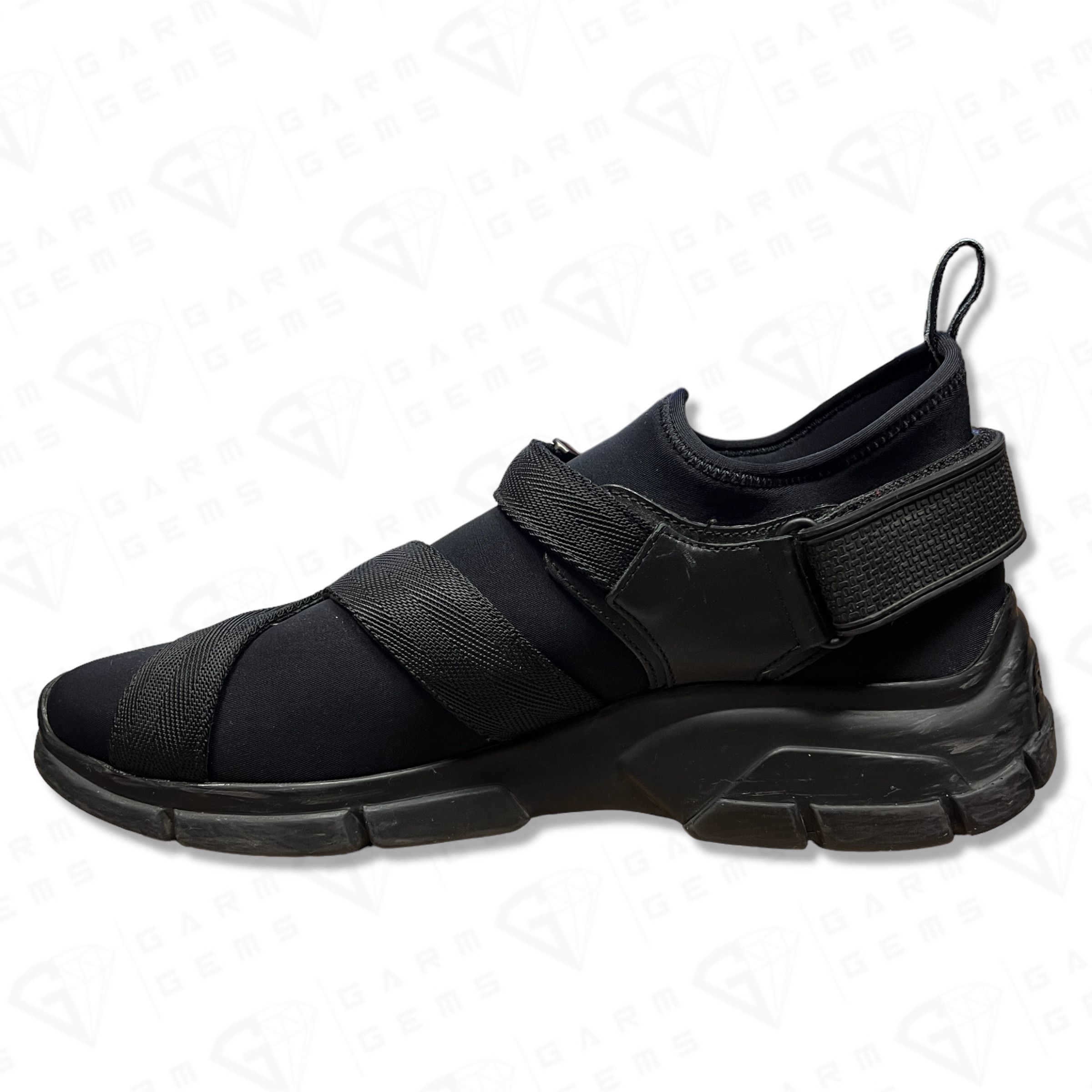 Prada Prada Neoprene Buckle Strap Trainers Size US 9 / EU 42 - 3 Thumbnail