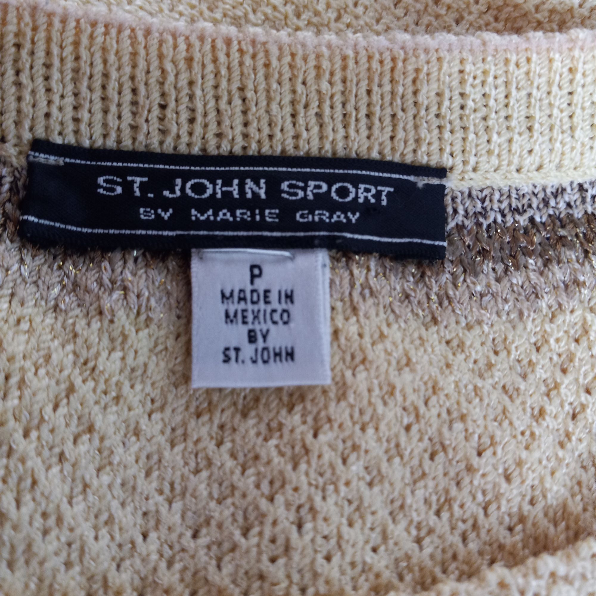 St. John St John Sport Marie Gray P Sweater Shell Tank Top Santana Kn Size S / US 4 / IT 40 - 8 Thumbnail