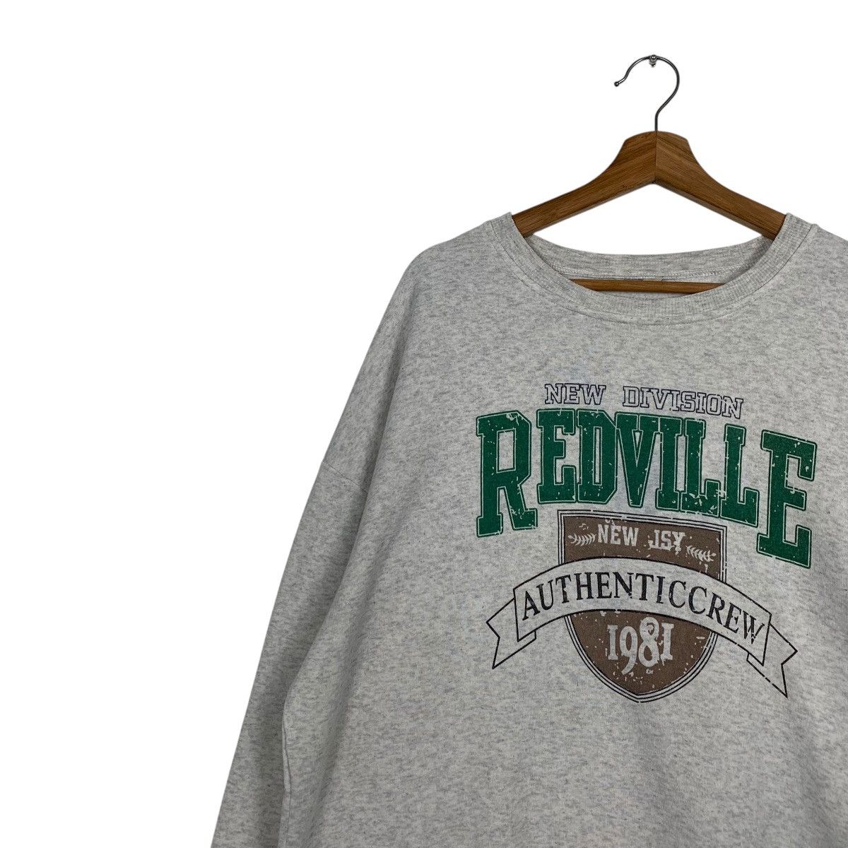 Japanese Brand New Jersey Redville Big Logo Sweatshirt Size US M / EU 48-50 / 2 - 6 Thumbnail