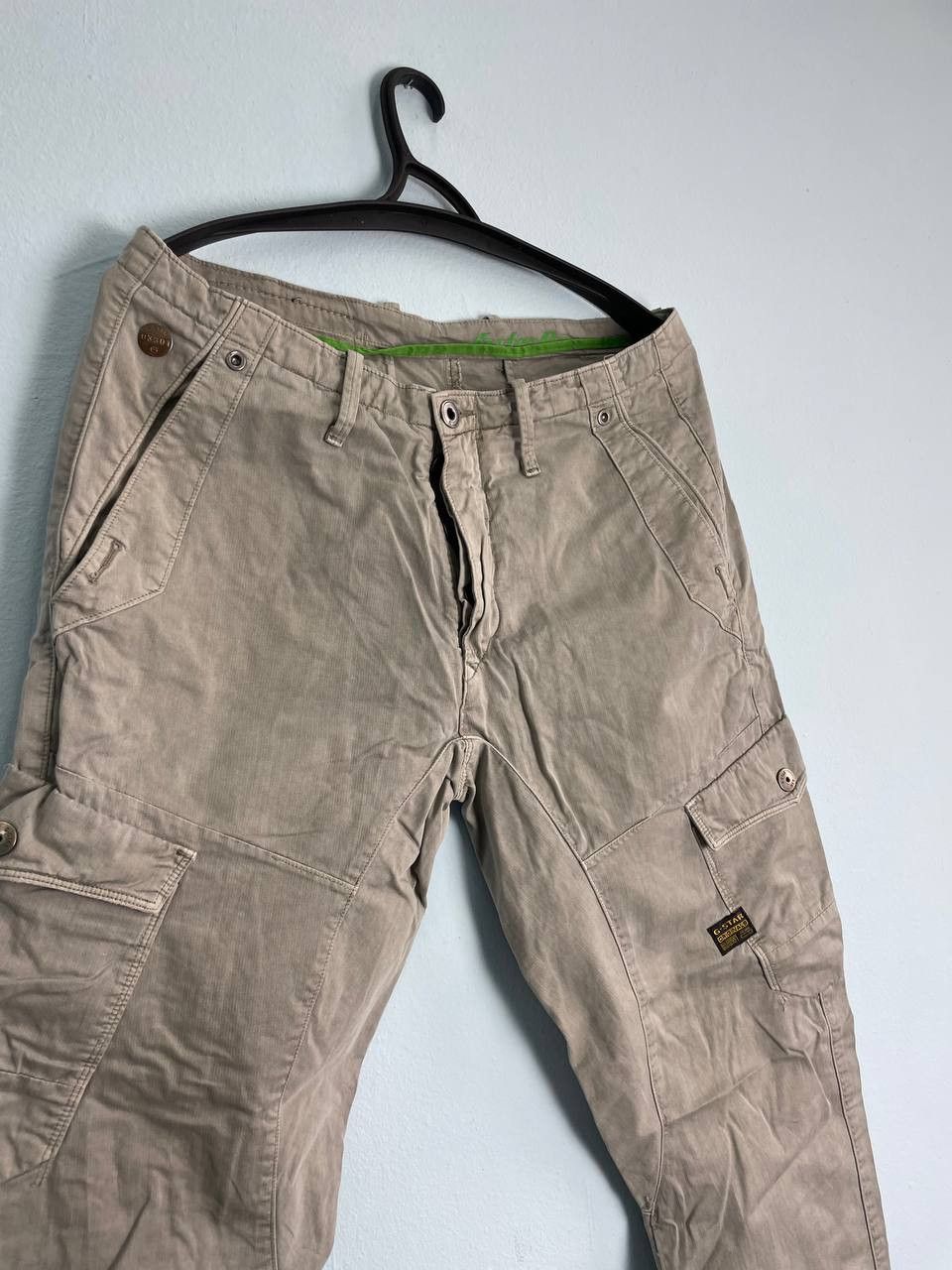 G-Star Vintage G-Star Raw 3301 Tactical Cargo Pants Baggy Elewood Size US 33 - 5 Thumbnail