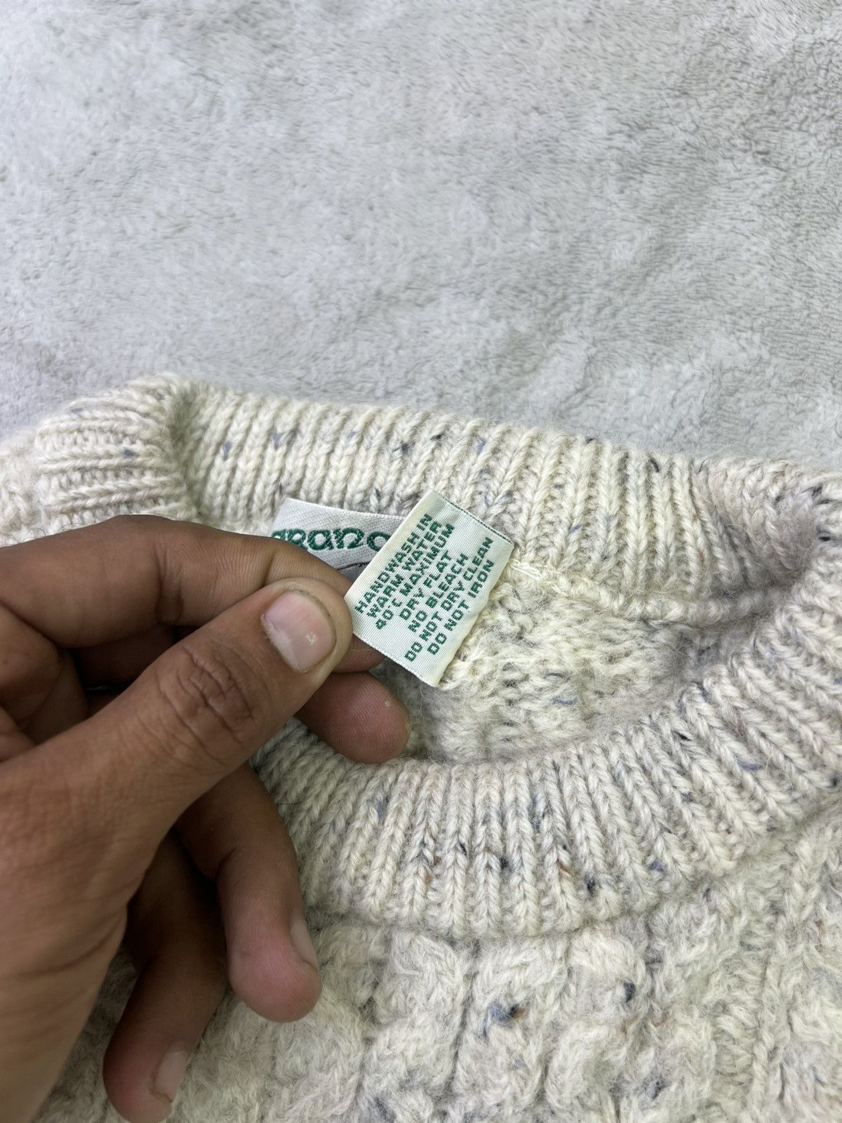 Aran Crafts Vintage Irish Aran Crafts Cable Knit Wool Sweater Size US M / EU 48-50 / 2 - 6 Thumbnail
