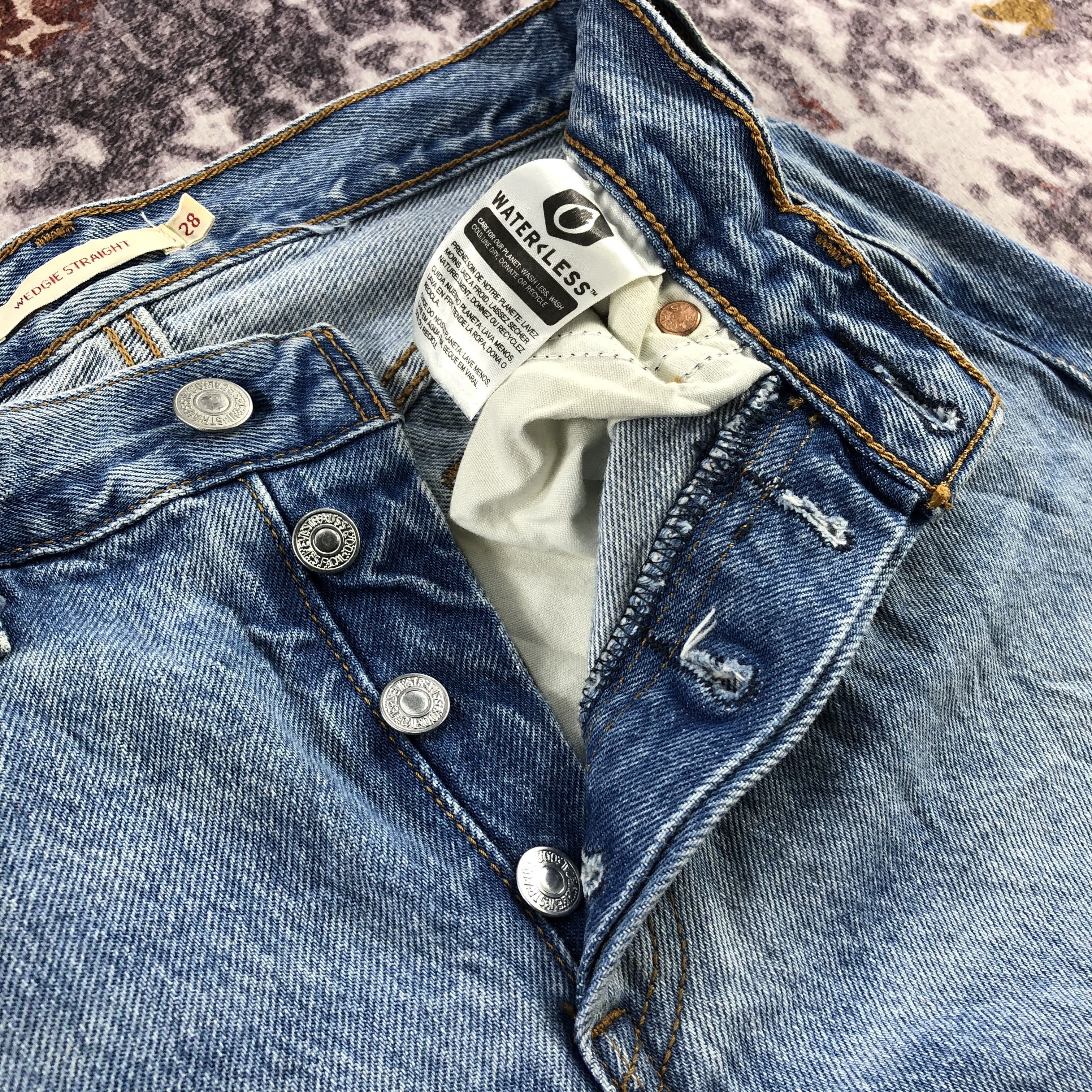 Levi's Vintage Blue Wash Levis 501 Jeans-JM3092 Size 29" - 11 Thumbnail