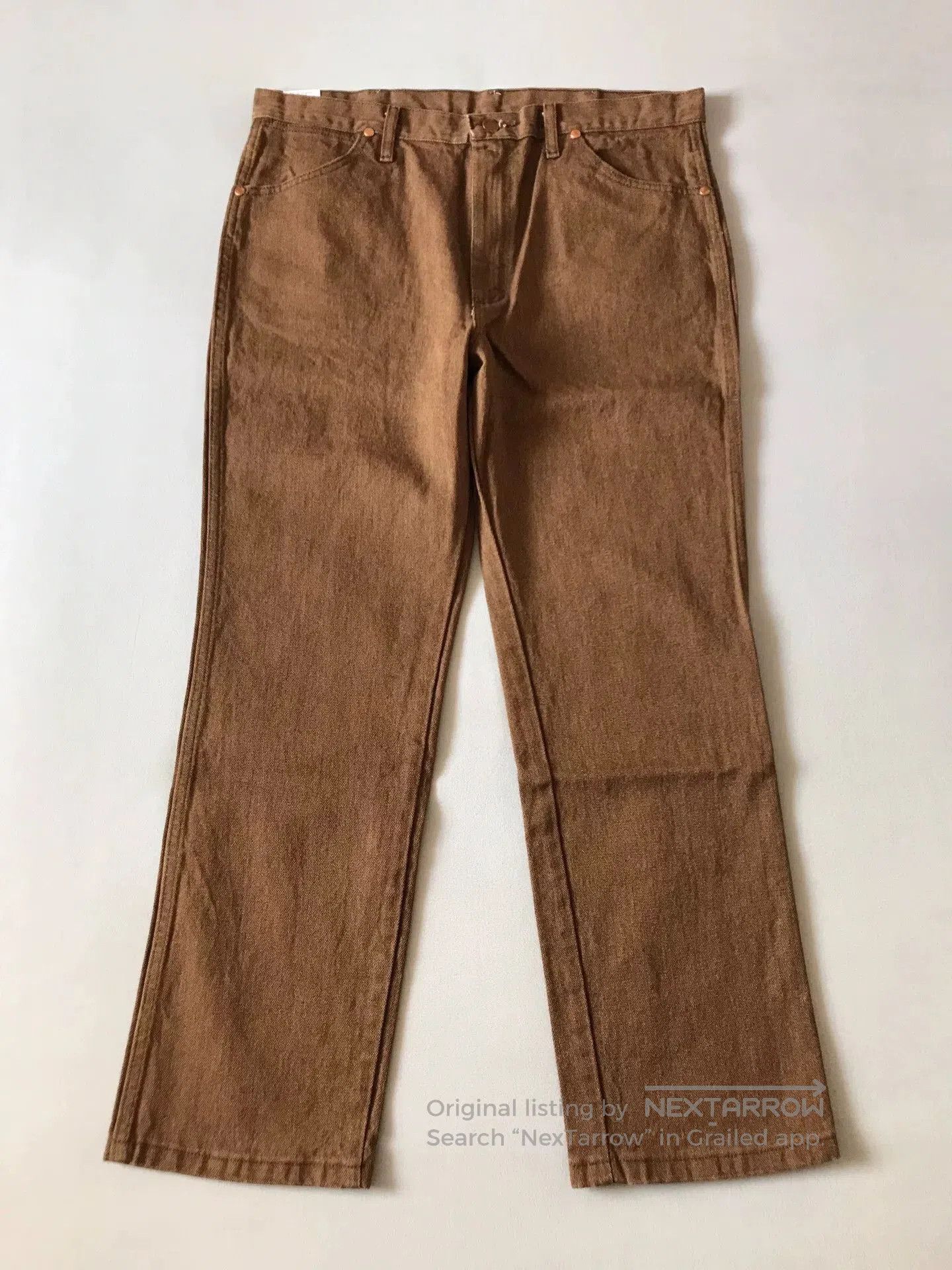 Wrangler Wrangler 936BKW Brown Jeans W36L30. Size US 36 / EU 52 - 2 Thumbnail