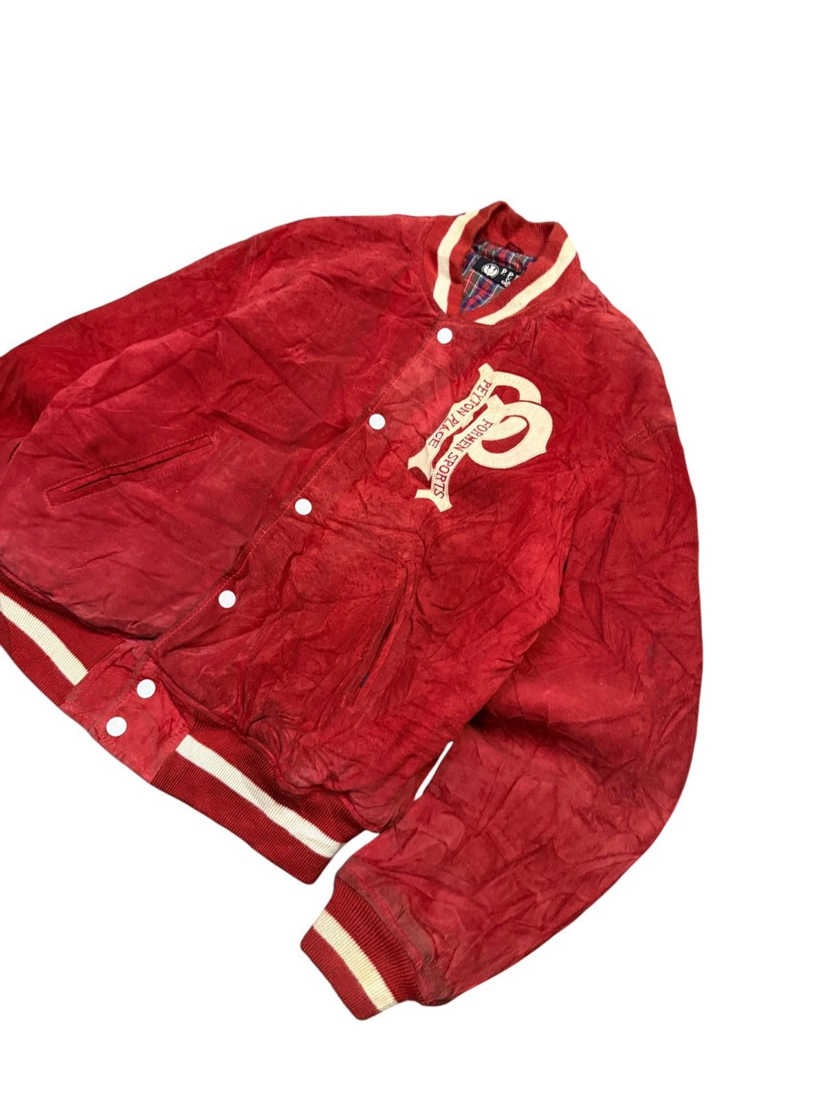 PPFM RARE!!!Vintage 80s PPFM Bomber Leather Jacket Size US M / EU 48-50 / 2 - 2 Thumbnail
