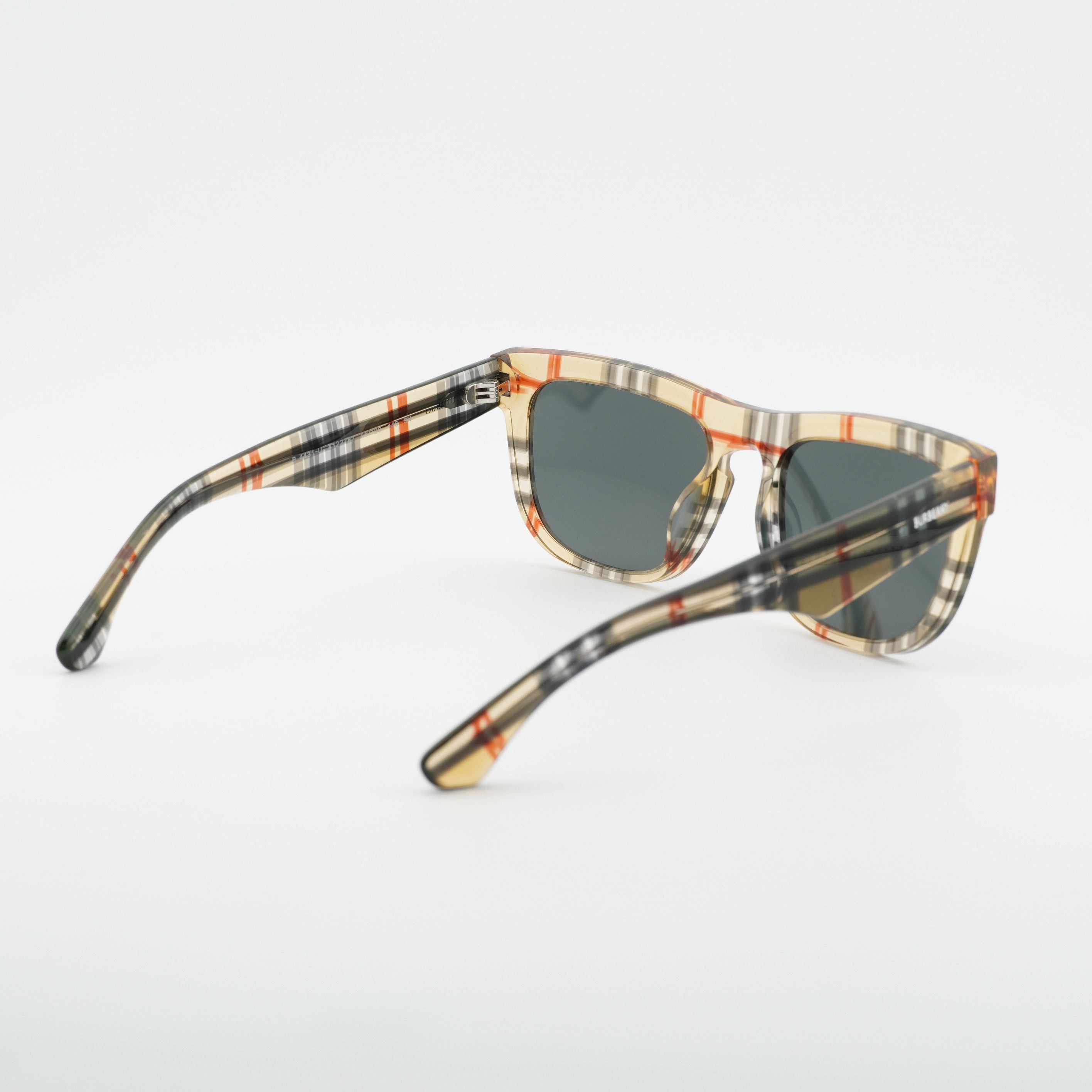 Burberry Burberry BE4431U 412287 Sunglasses Vintage Check Square Fram Size ONE SIZE - 3 Thumbnail