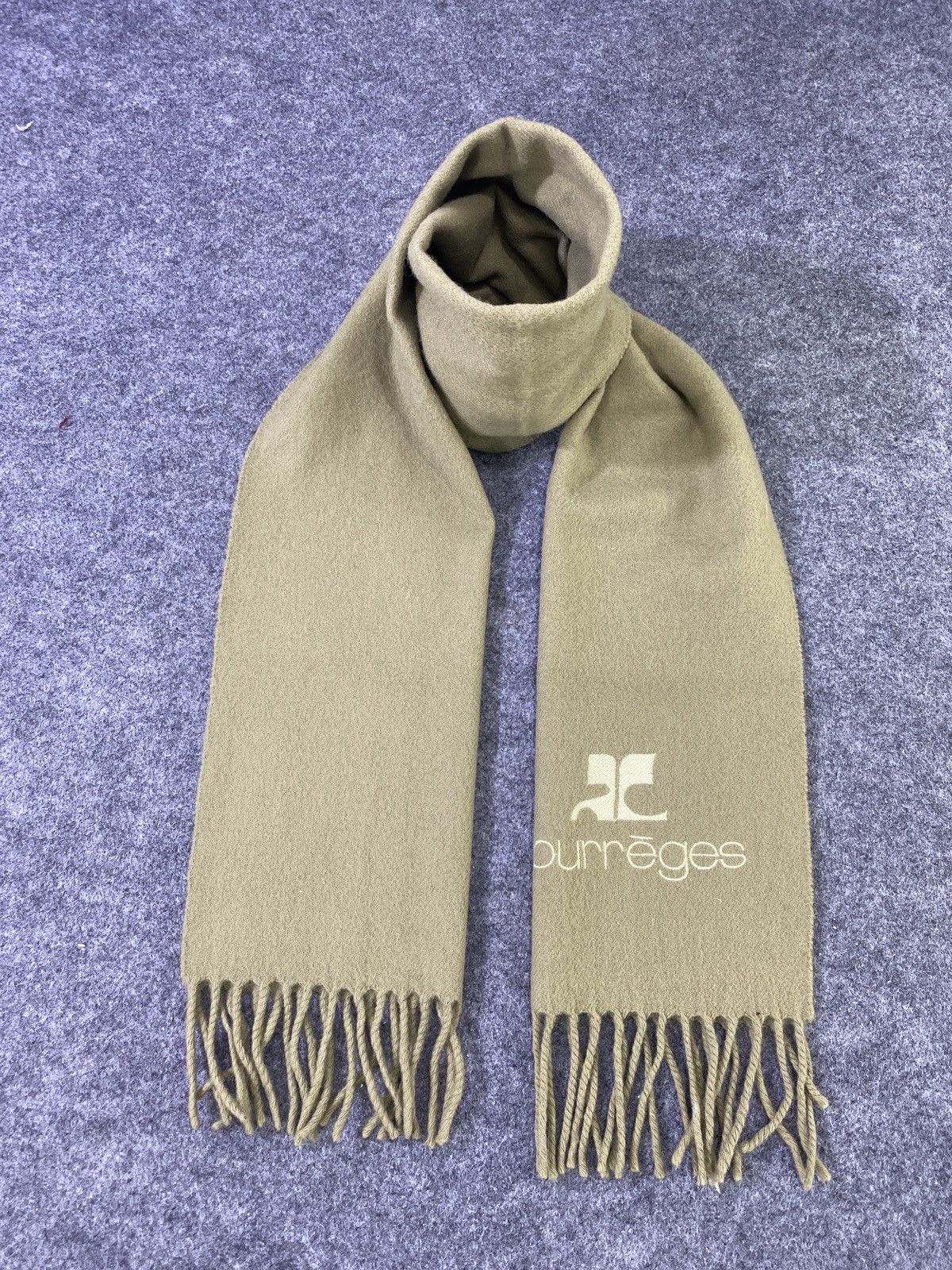 Courreges × Vintage Courreges Scarf / Muffler / Neckwear -T1023 Size ONE SIZE - 1 Thumbnail