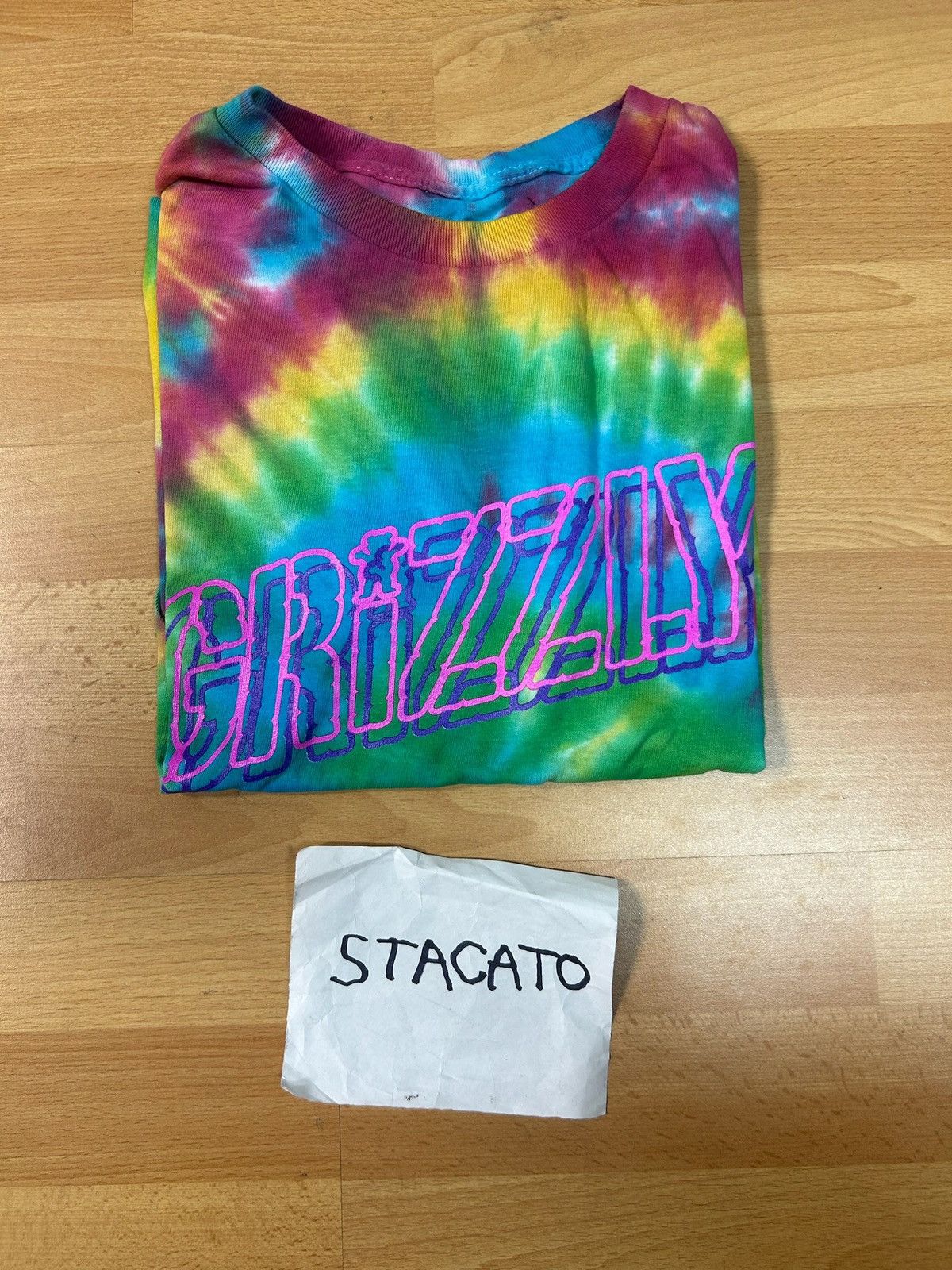 Grizzly Griptape × Rap Tees Grizzly Griptape Logo Tie Dye Tee Size US M / EU 48-50 / 2 - 3 Thumbnail