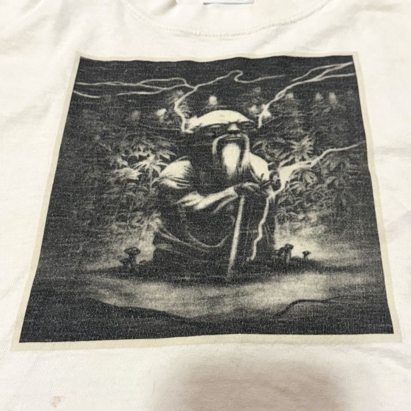 Fruit Of The Loom VINTAGE Yoda Weed Shirt Parody Tee 90s Size S White Cotton Crew Neck Short Sleeve Men Size US S / EU 44-46 / 1 - 2 Thumbnail