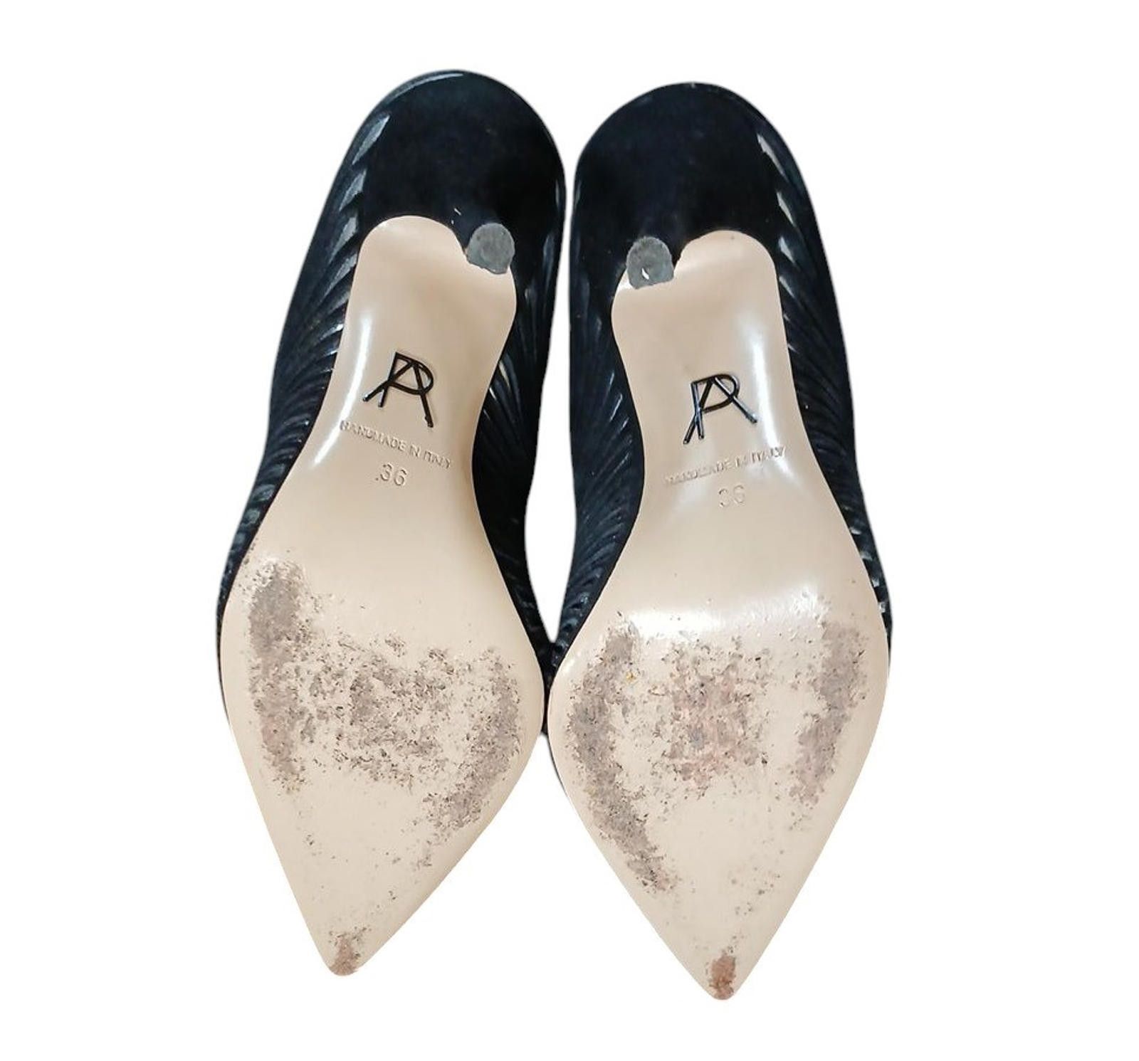 Paul Andrew Paul Andrew Columbus Suede Stiletto Heel Pumps 36 / US 6 Size US 6 / IT 36 - 5 Thumbnail
