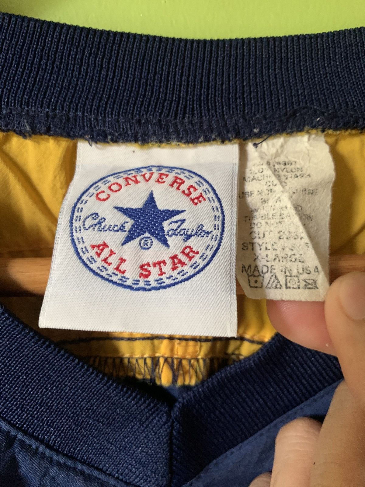 Converse Vintage 1980s Converse windbreaker Size US XXL / EU 58 / 5 - 4 Thumbnail