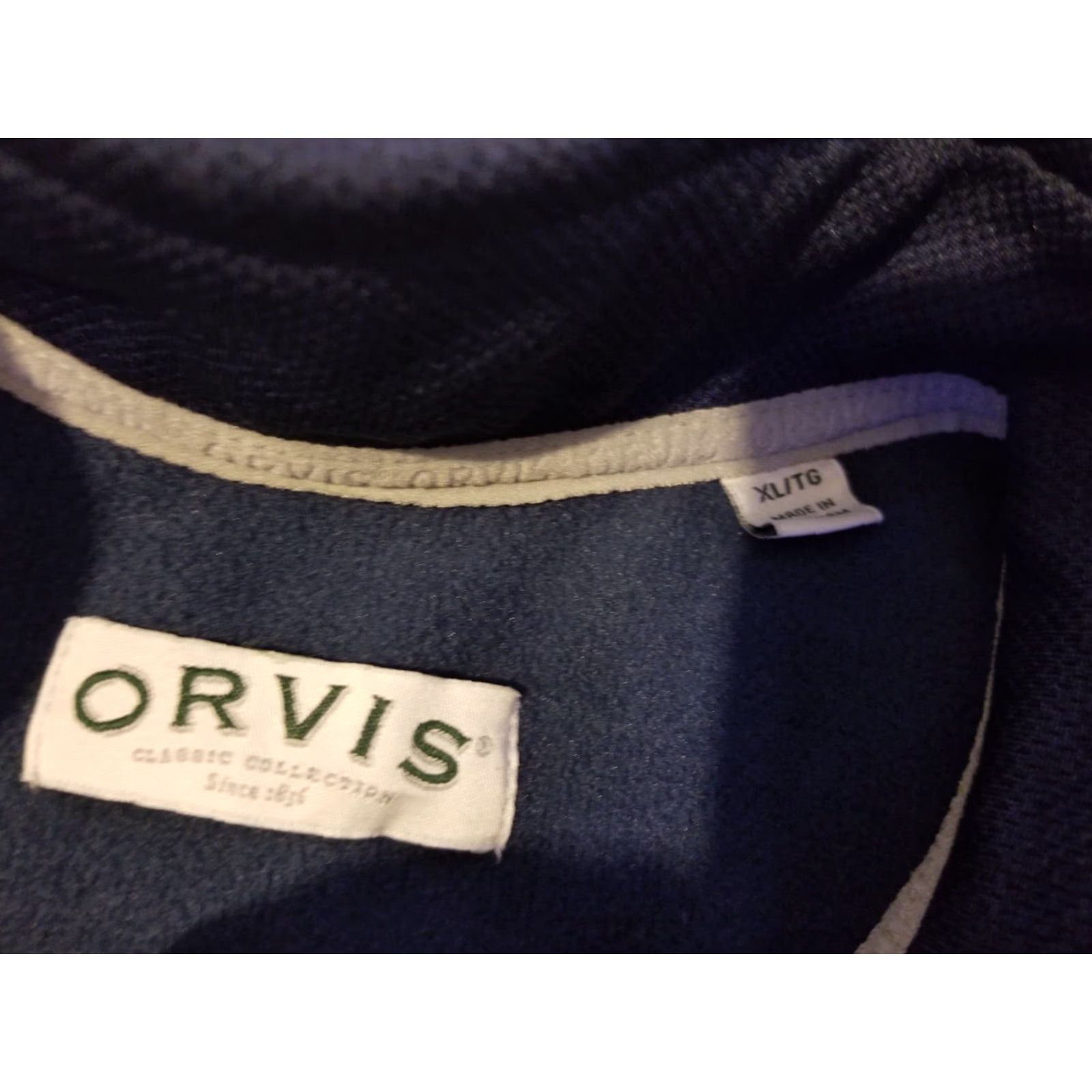 Orvis VINTAGE? (No) Orvis Jacket XL Men Navy Blue 3-in-1 Jacket Mens XL Blue Polyester Size US XL / EU 56 / 4 - 4 Thumbnail