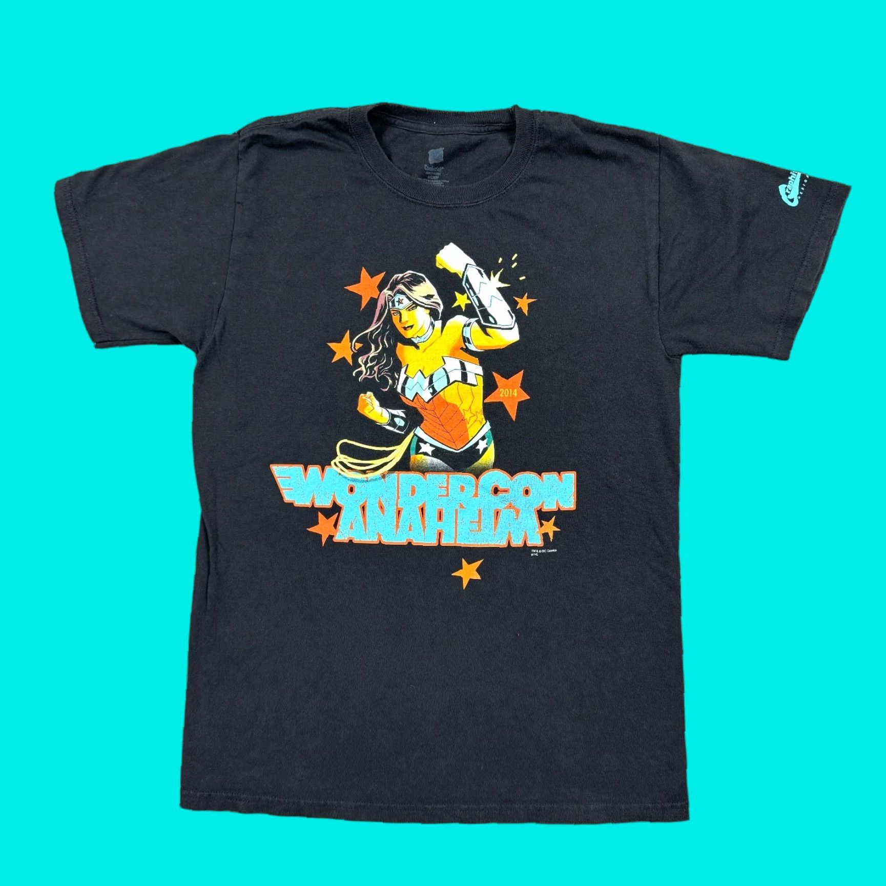 Hanes VINTAGE Hanes Wonder Woman Shirt Mens S Black Short Sleeve Adults T-Shirt Wonder Woman Mens S Black 90s Comic Size US S / EU 44-46 / 1 - 1 Thumbnail