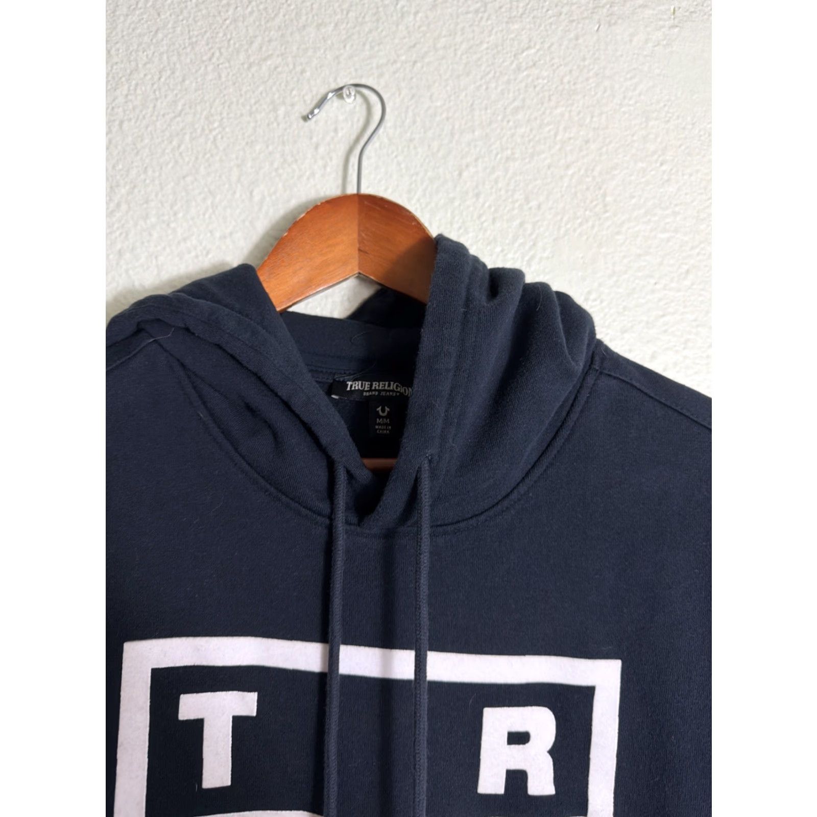 True Religion True Religion Hoodie Mens M Black Pullover Spellout Logo Box Size US M / EU 48-50 / 2 - 3 Thumbnail