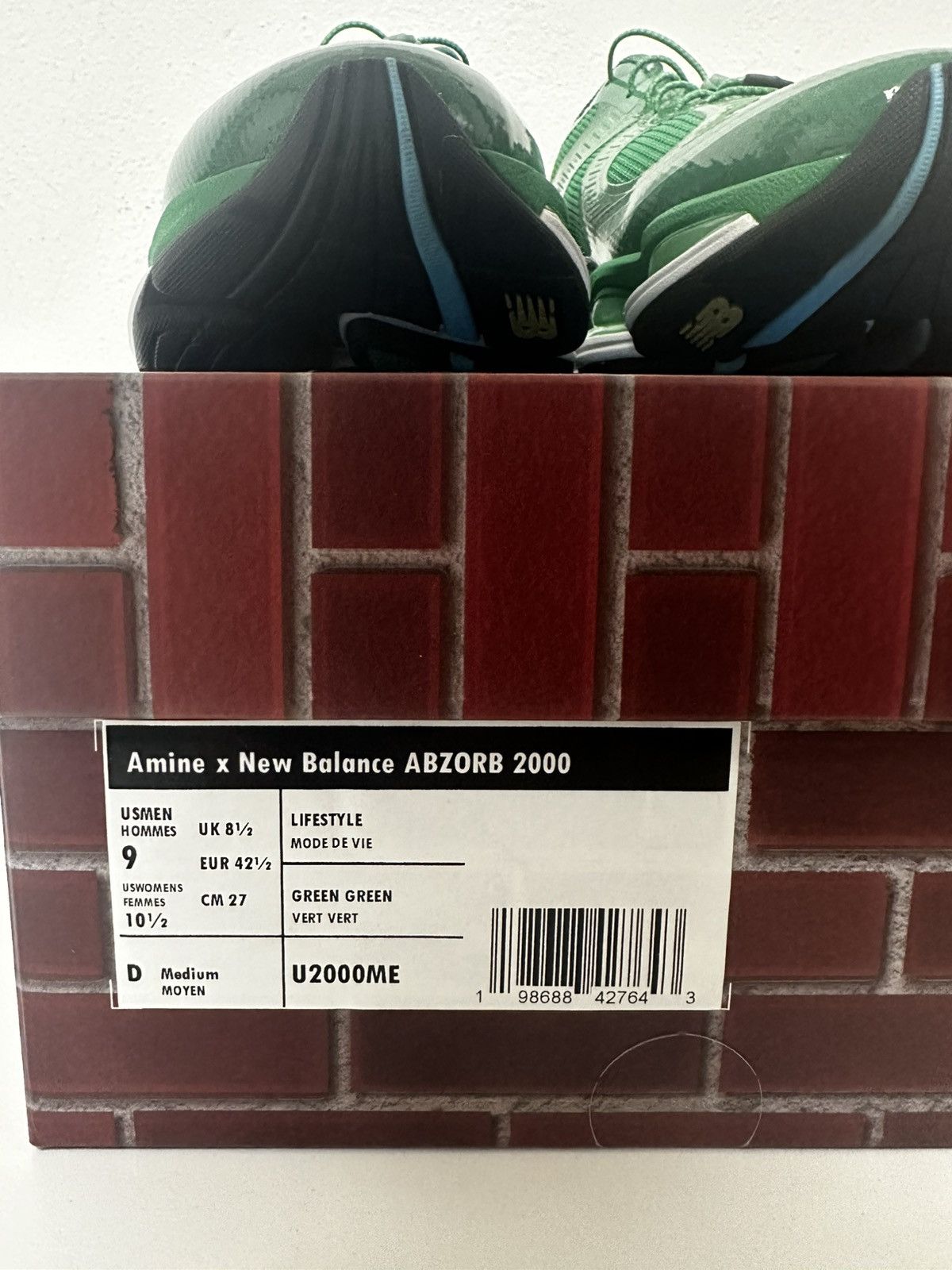 New Balance New Balance Abzorb 2000 x Aminé “Biblioteca” Size US 9 / EU 42 - 6 Thumbnail