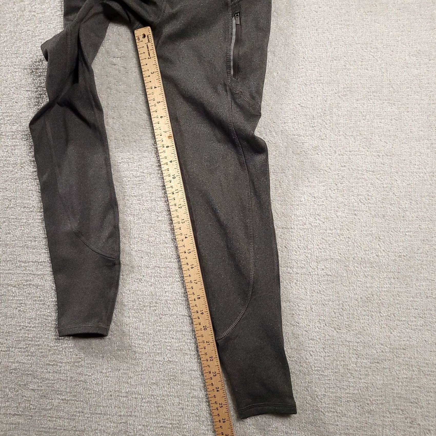 Vintage Member'S Mark Legging Womens S Gray Everyday Warm High Rise Leggings Women Active Size 28" / US 6 / IT 42 - 7 Thumbnail