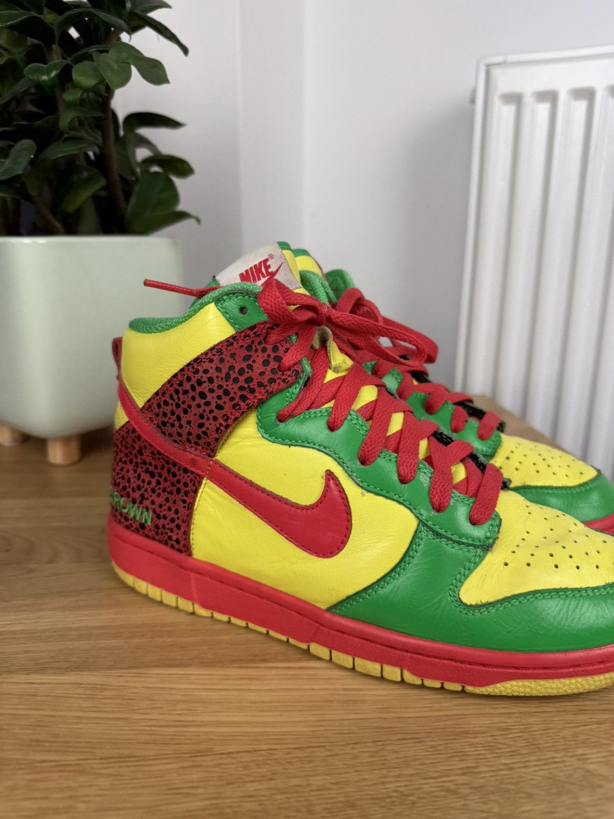 Nike Nike Dunk High Vintage y2k avant garde style shoes Size US 8 / IT 38 - 9 Thumbnail