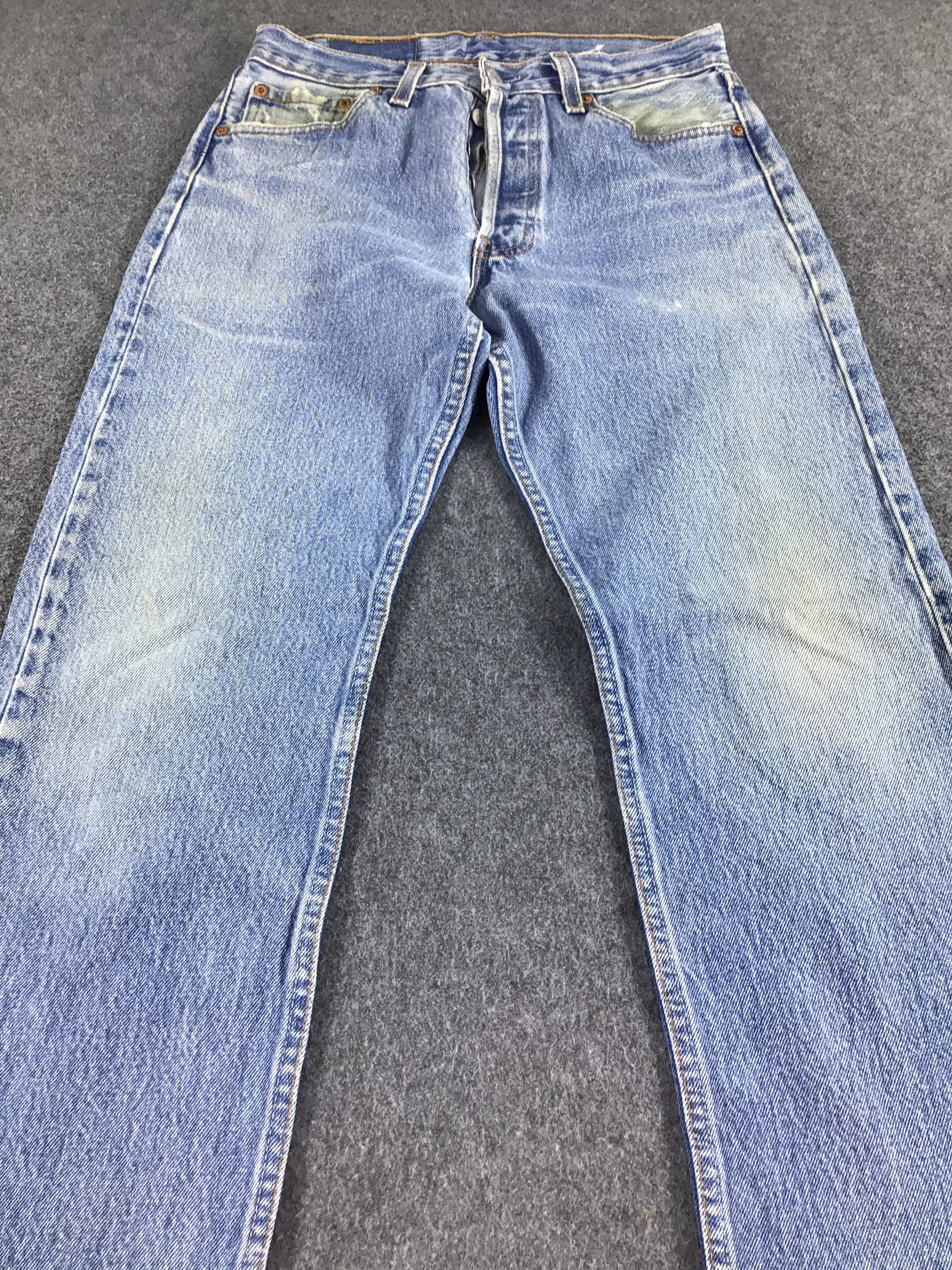 Levi's Vintage 90s Levis 501 Jeans-J358 Size US 28 / EU 44 - 3 Thumbnail