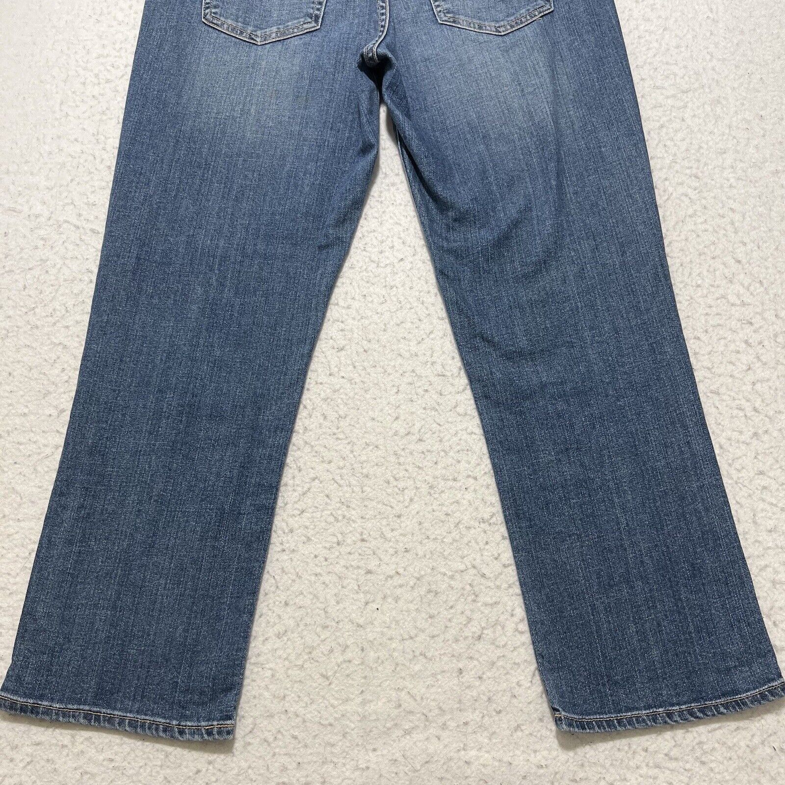 Lucky Brand Lucky Brand 8/29 Straight Leg Distressed Blue Jeans Size 30" / US 8 / IT 44 - 8 Thumbnail