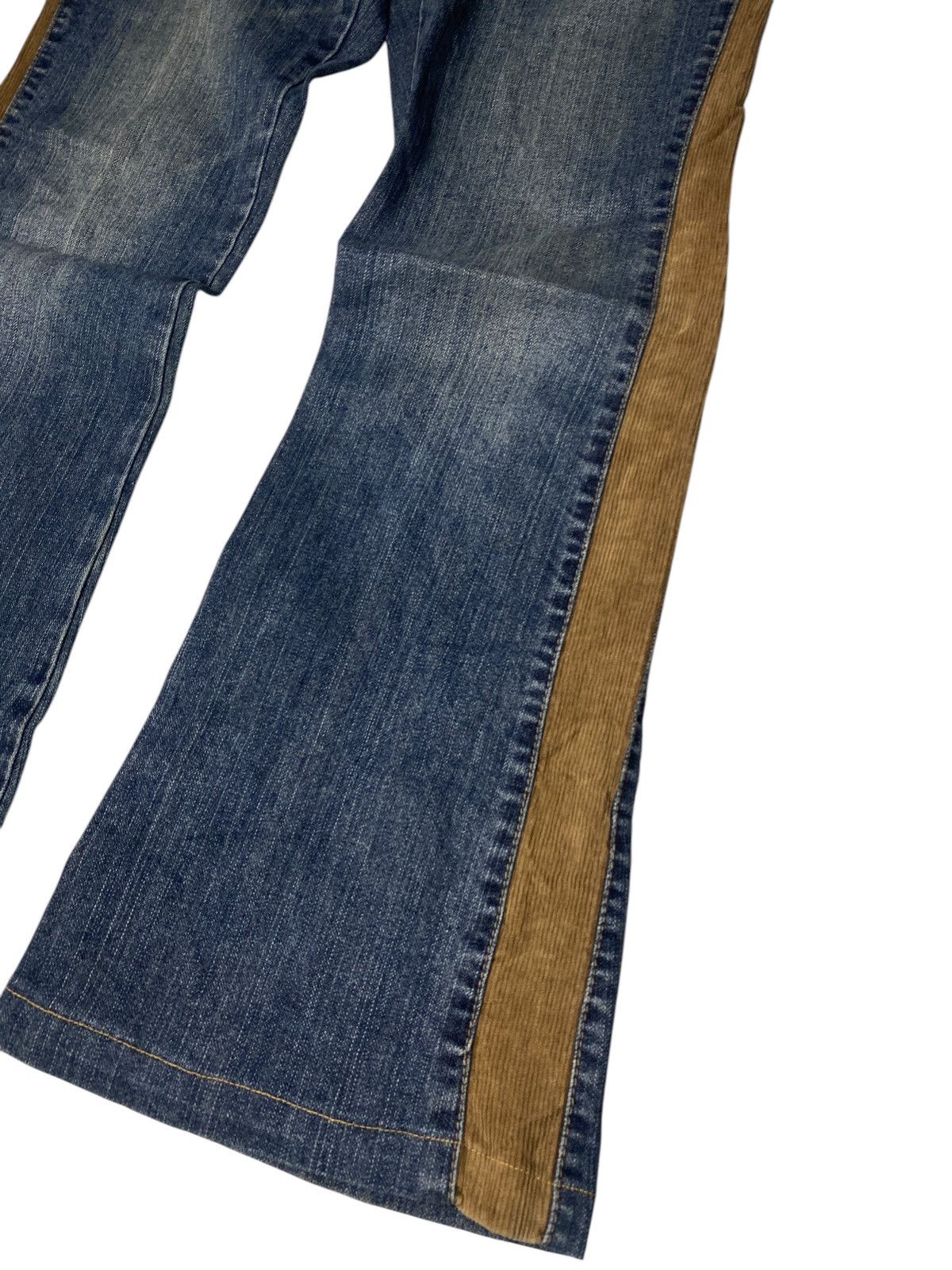 If Six Was Nine 2000's Jambagee Flared Bootcut Jeans Size US 27 - 6 Thumbnail