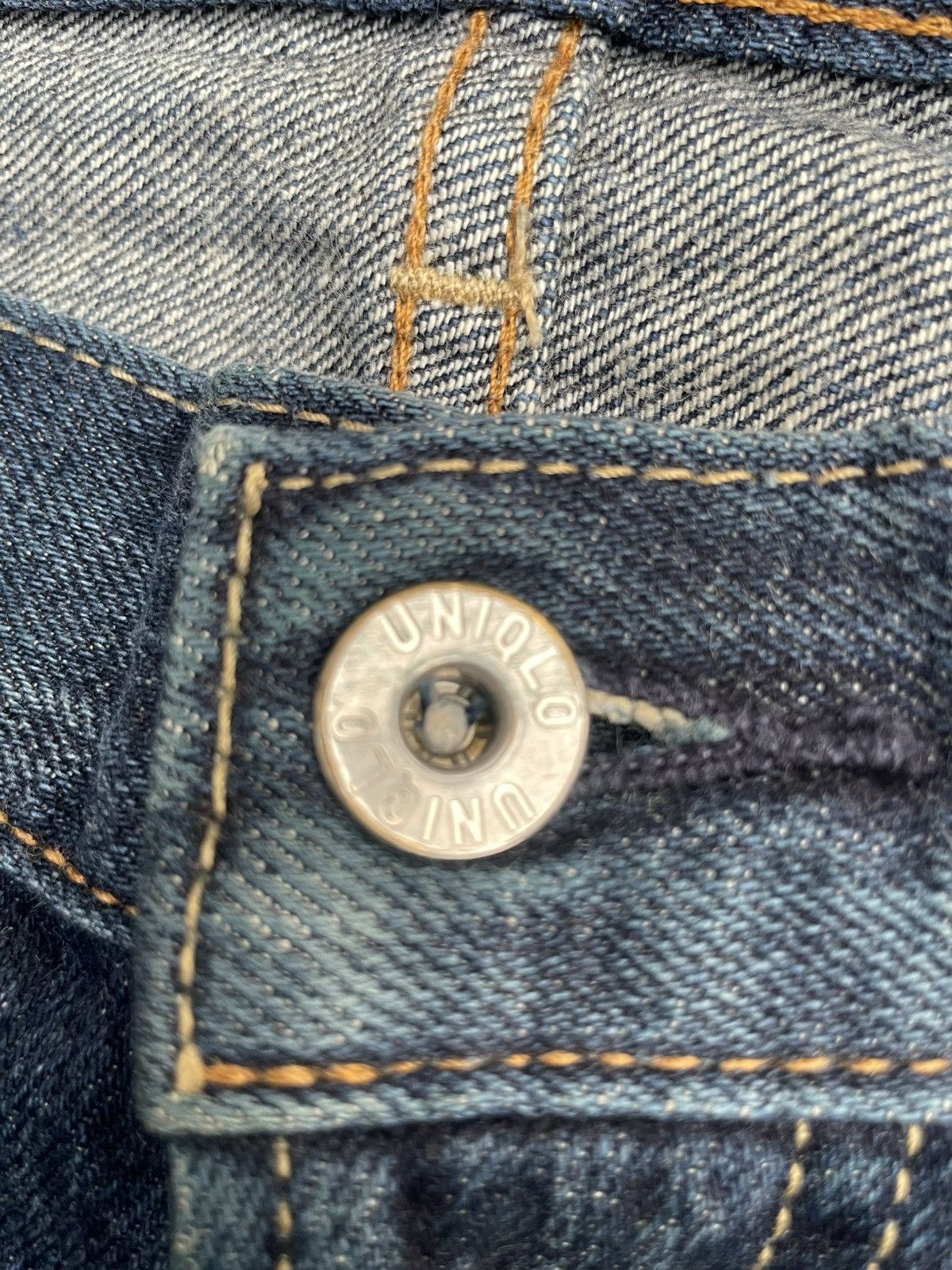 Japanese Brand Uniqlo Redline Selvedge Denim Size US 35 - 17 Thumbnail