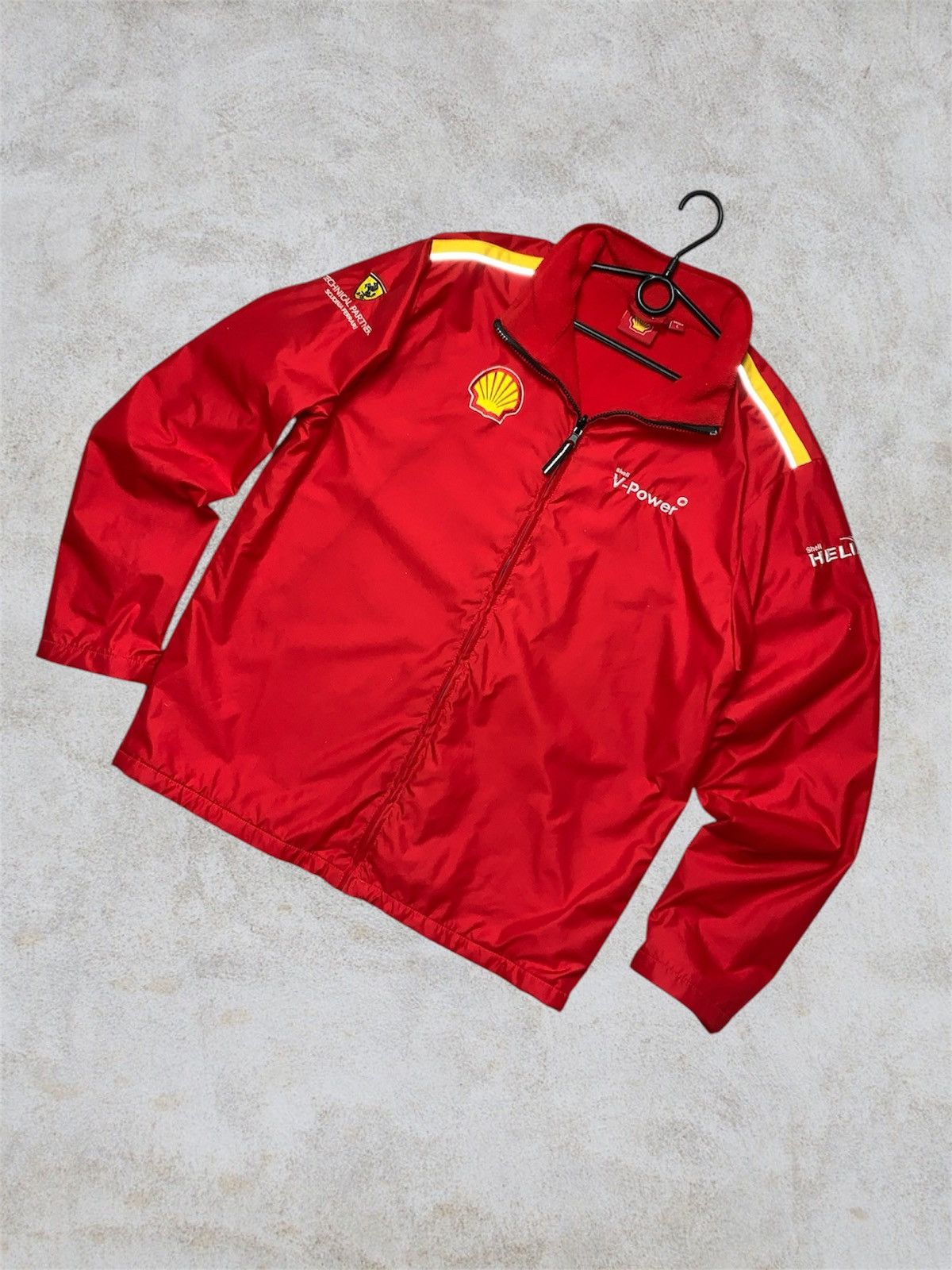 Vintage Ferrari shell racing jacket Size L Size US L / EU 52-54 / 3 - 1 Thumbnail