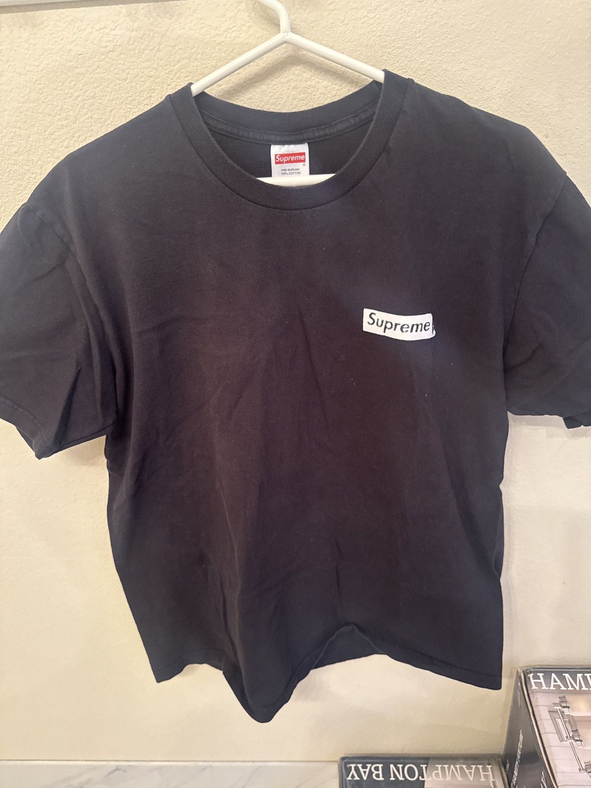 Supreme Supreme Static black tee Size US L / EU 52-54 / 3 - 5 Thumbnail