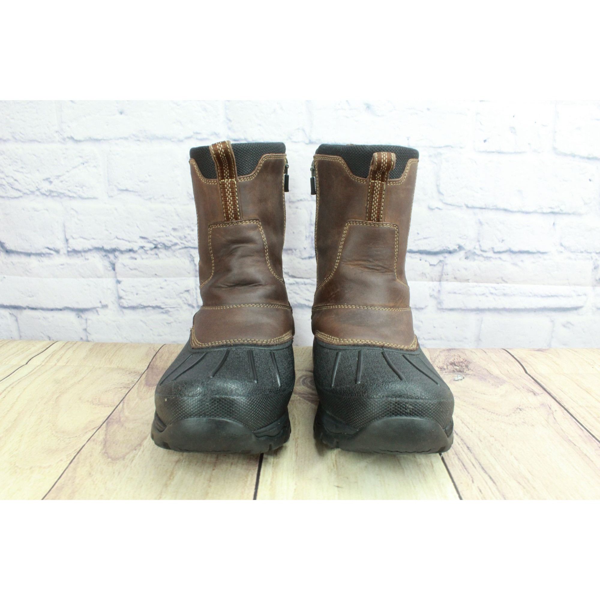 L.L. Bean × Leather LL Bean Storm Chaser Duck Boots Brown Leather Men's Size 7 M Size US 7 / EU 40 - 4 Thumbnail