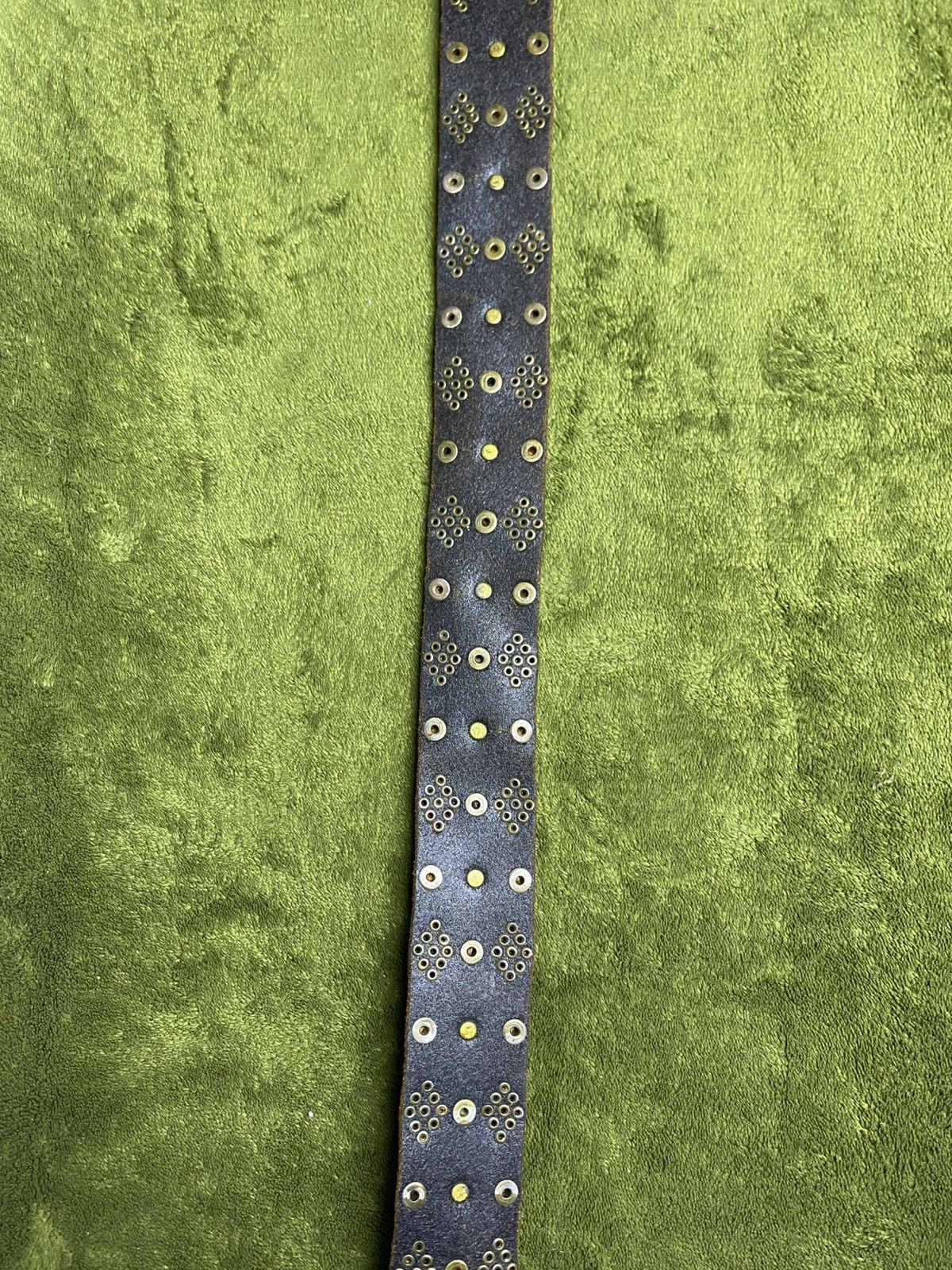 Hollywood Trading Company HTC hollywood trading company studded leater belt Size 34 - 13 Thumbnail