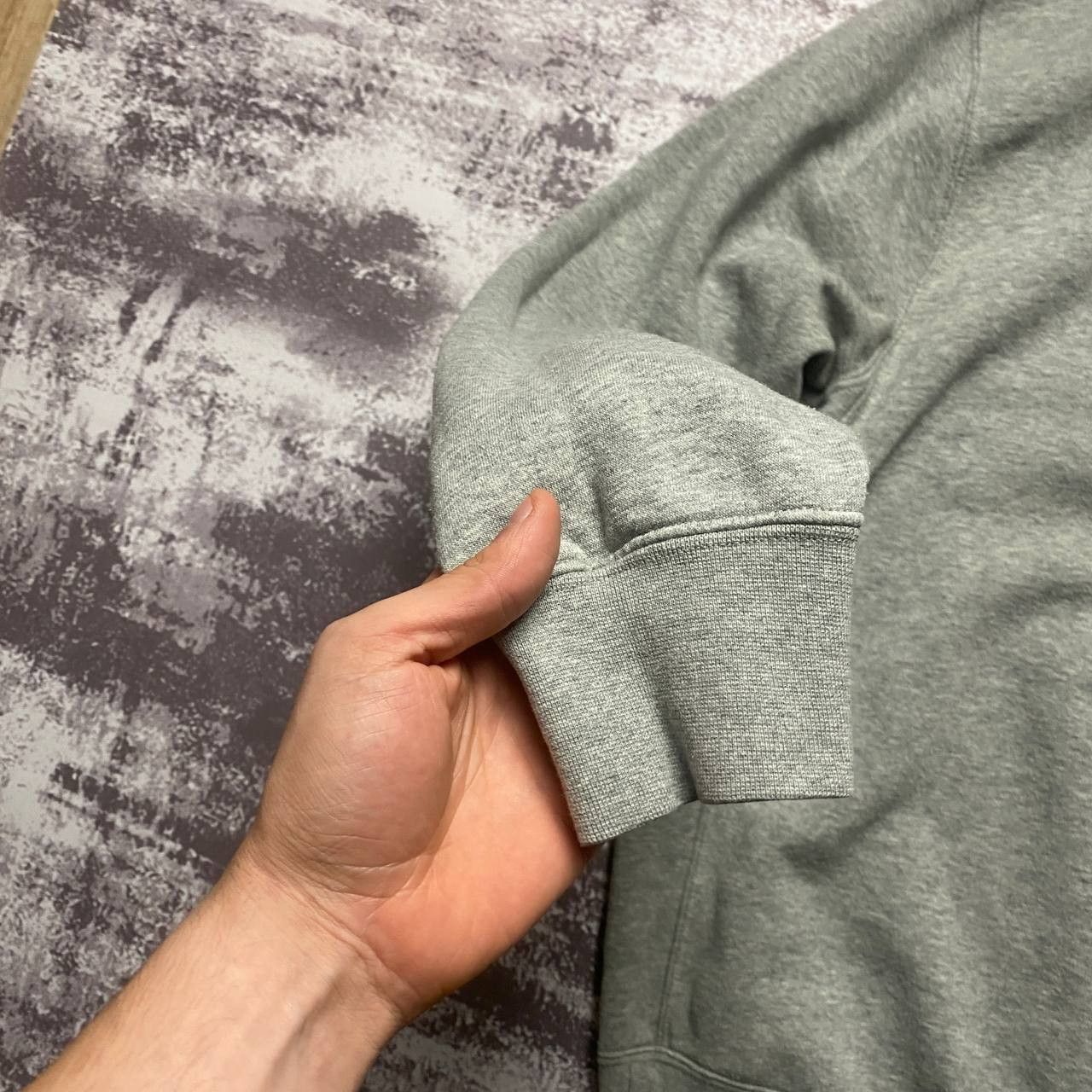 Nike Nike Sweatshirt Grey Vintage Swoosh Sweatshirt Y2K Size US S / EU 44-46 / 1 - 4 Thumbnail
