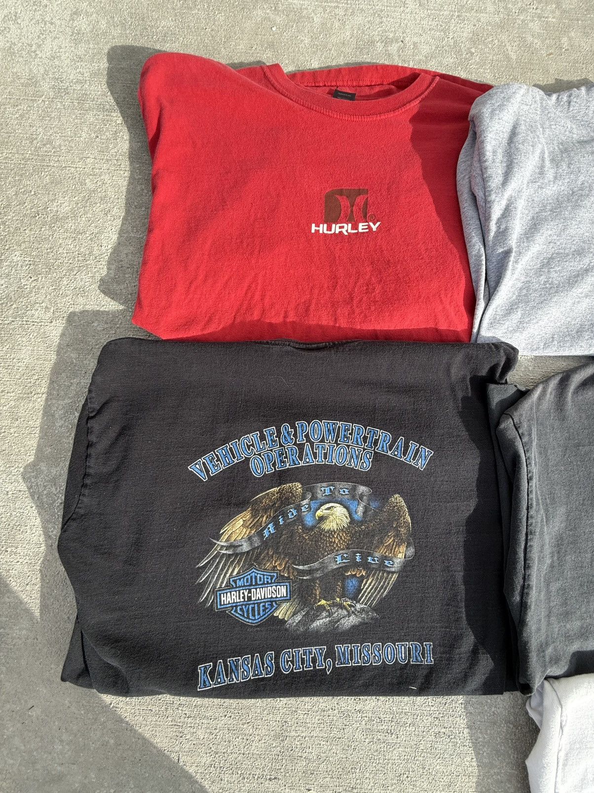 Harley Davidson × Hurley × Vintage Vintage tee bundle Size US L / EU 52-54 / 3 - 5 Thumbnail