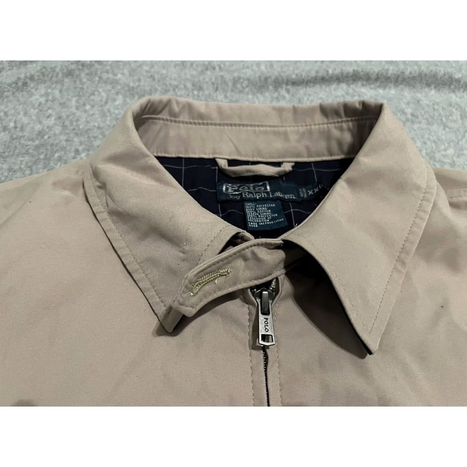 Polo Ralph Lauren Polo Ralph Lauren Full Zip Beige Jacket Pony Mens 2XL XXL Jacket Regular Mens Beige Polo Ralph Lauren Full Zip Pony 2XL XXL Jacket Beige Mens Size US XXL / EU 58 / 5 - 4 Thumbnail