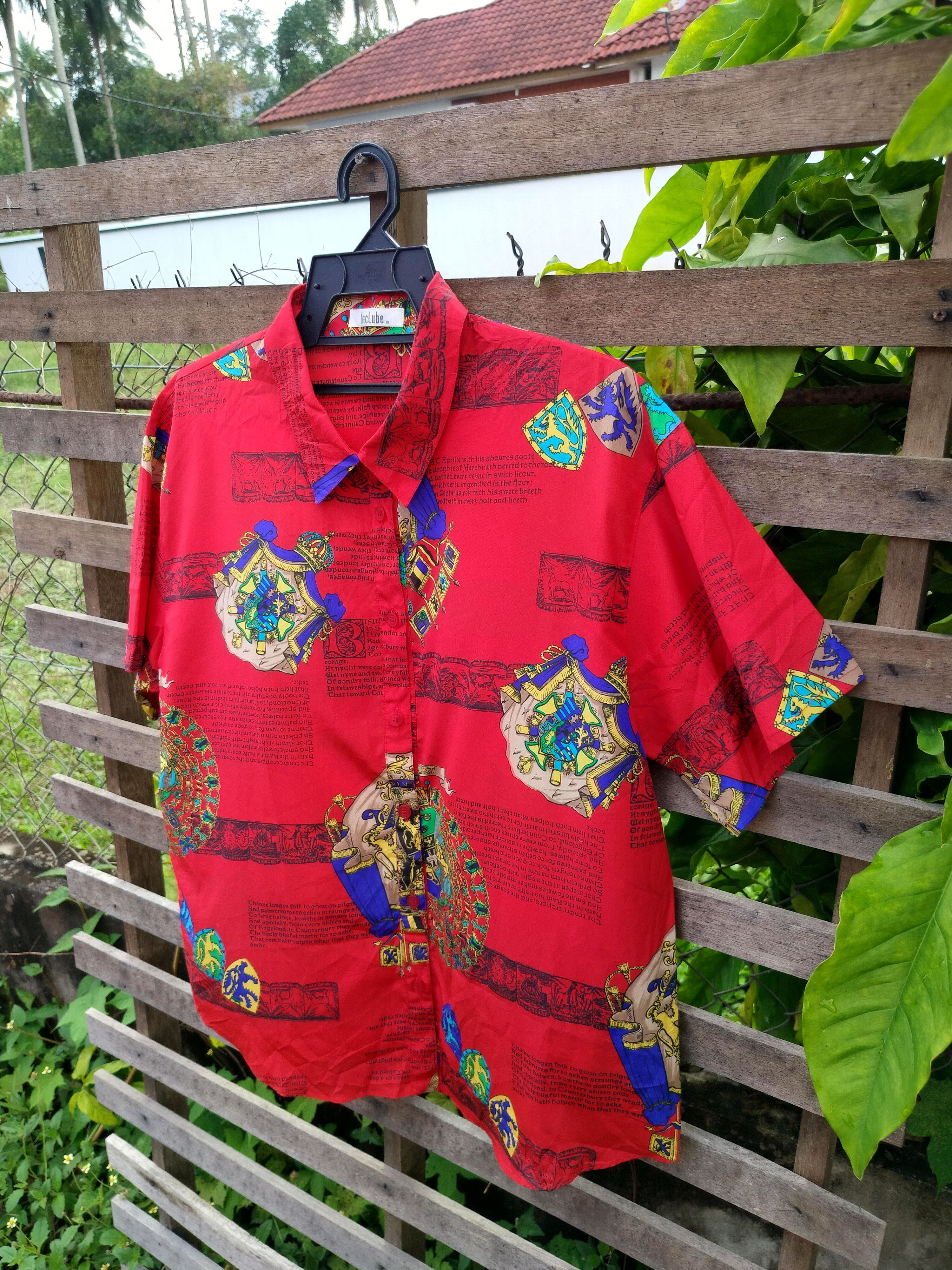 Japanese Brand INCLUBE FULL PRINT FLANNEL Size US M / EU 48-50 / 2 - 5 Thumbnail