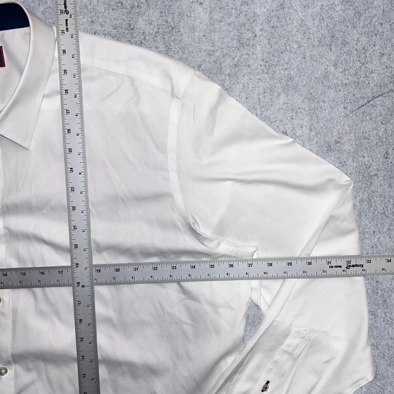 UNTUCKit Untuckit Shirt Wrinkle Free Las Cases Flip Cuff Button Down Size US XXL / EU 58 / 5 - 4 Thumbnail