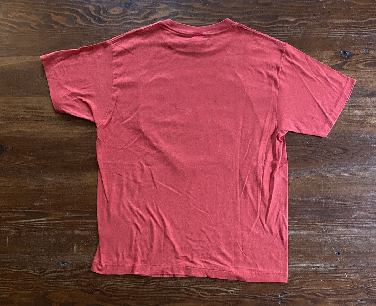 Anvil Vintage 80’s Red Hot Schnapps Puffy Paint Single Stitch Tee Size US L / EU 52-54 / 3 - 15 Thumbnail