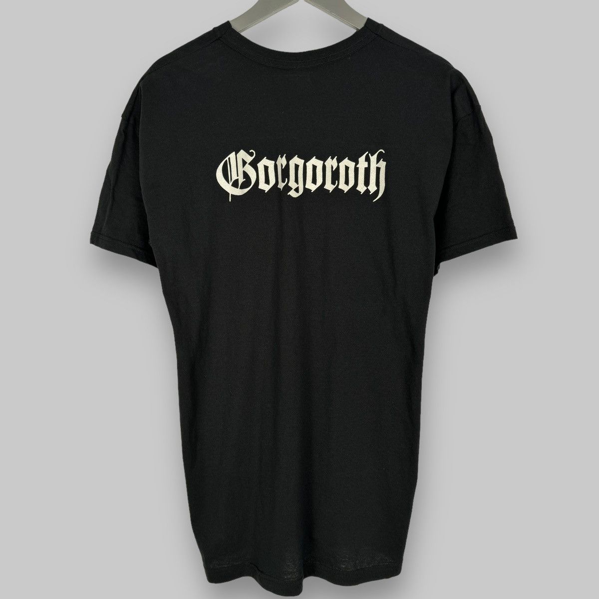 Band Tees Vintage Early 00s Gorgoroth Screen Stars Euro T Shirt Size US XL / EU 56 / 4 - 2 Thumbnail