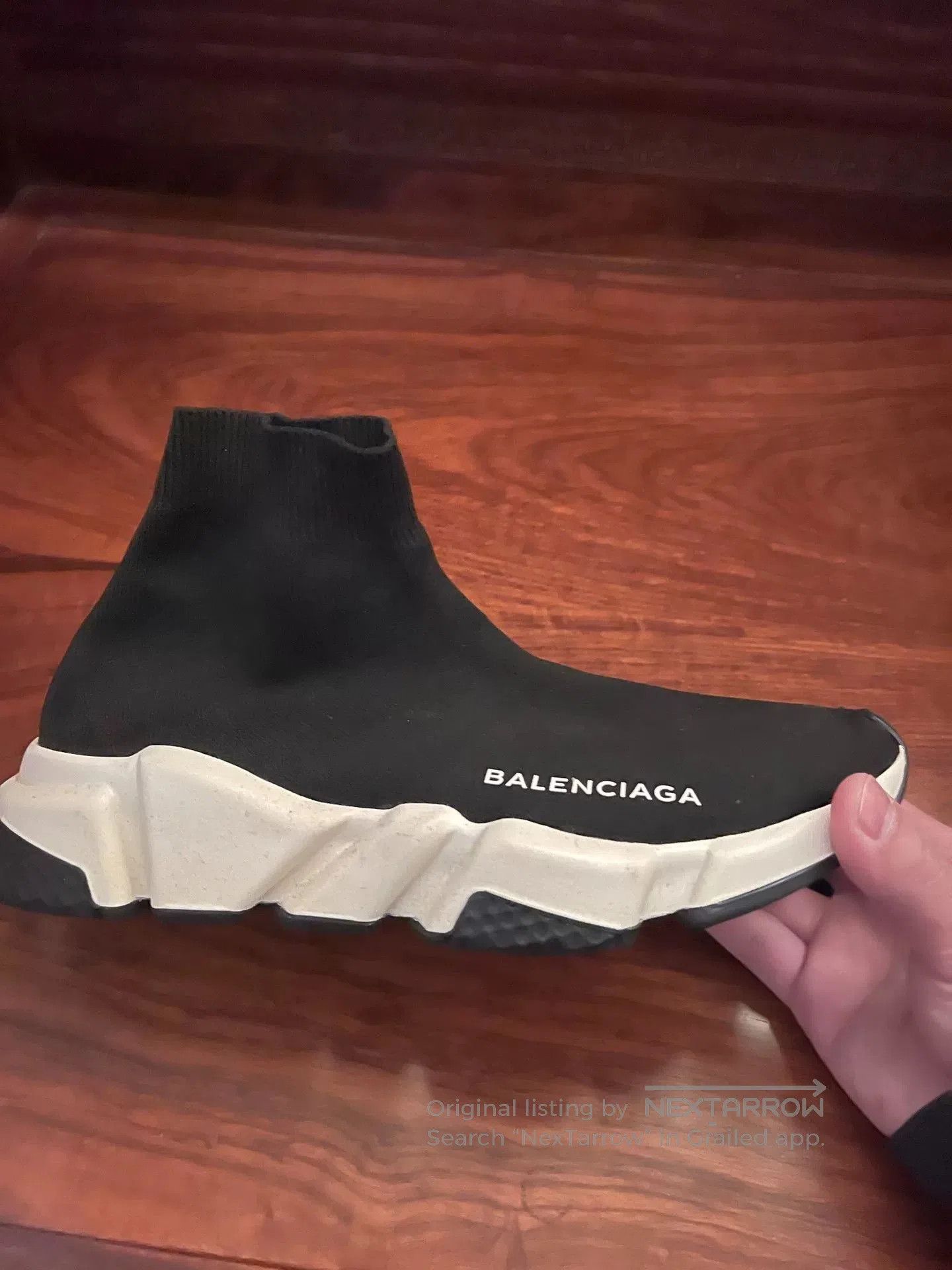Balenciaga balenciaga sock shoes in black color. Size US 6 / IT 36 - 2 Thumbnail