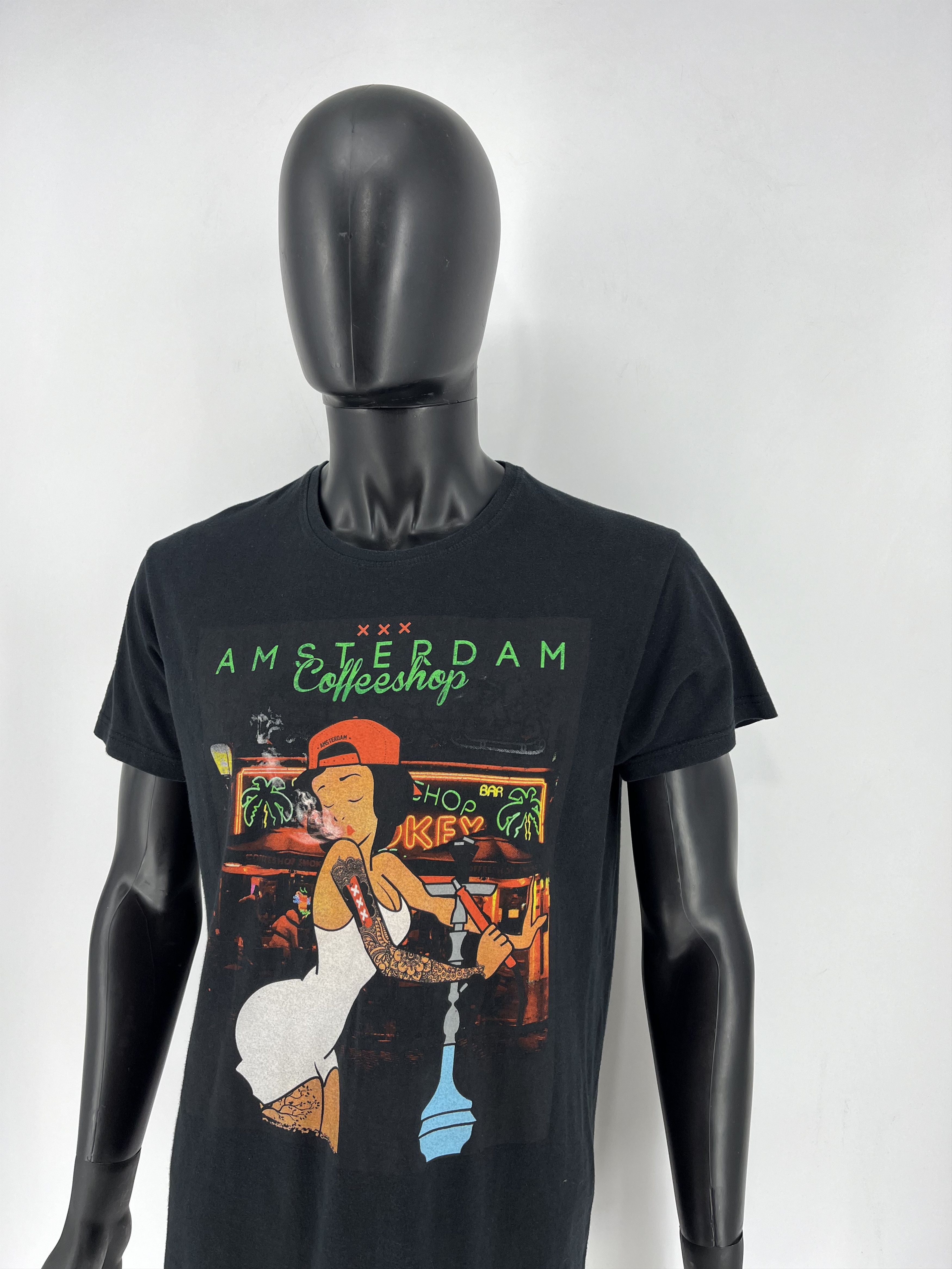 Other Red Light District Amsterdam Sexy Girl With Boobs Tee Size US L / EU 52-54 / 3 - 4 Thumbnail