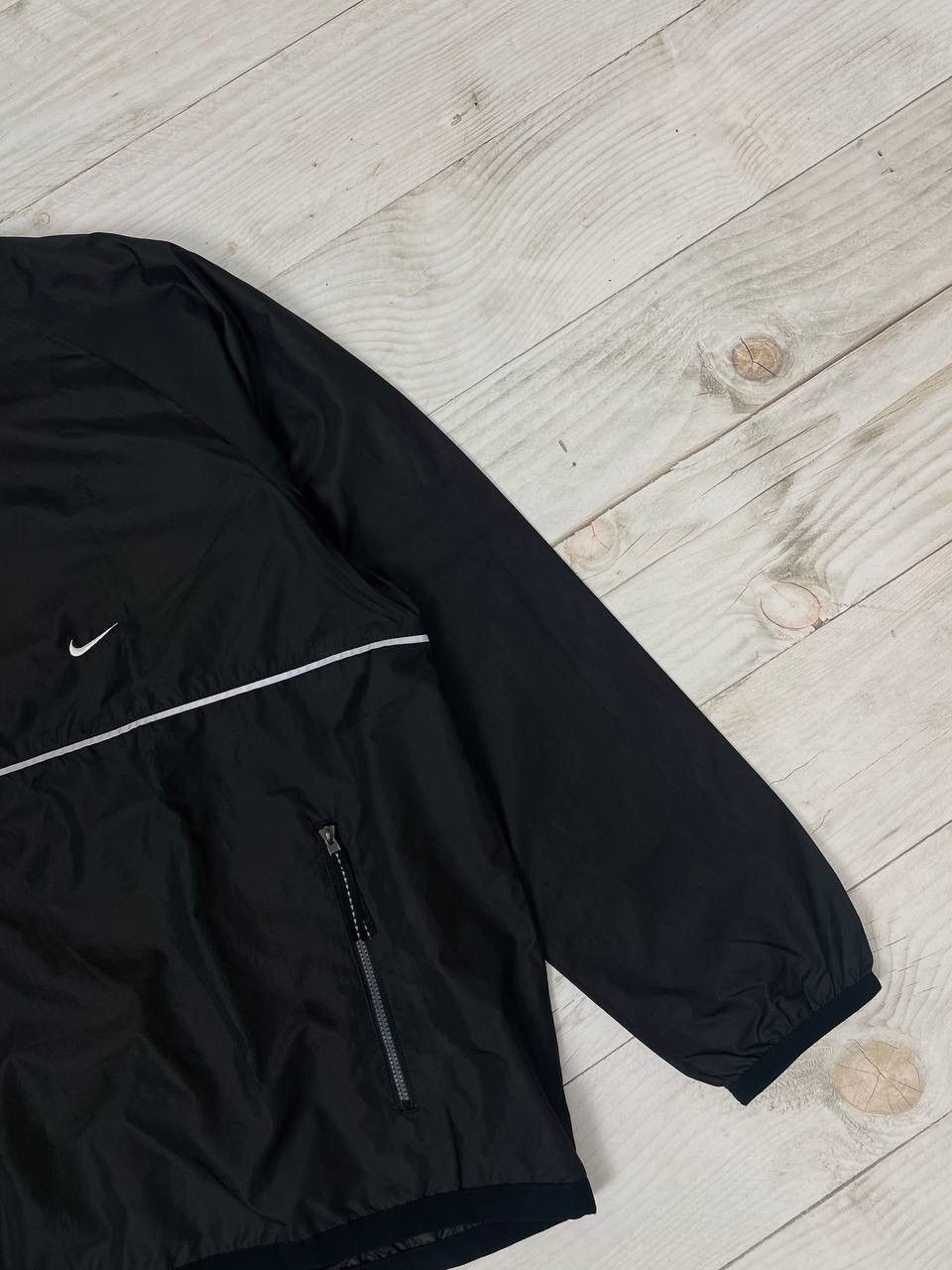Nike × Vintage Vintage Nike Jacket Anorak Reflective 1/2 Zip Drill Y2K Size US XL / EU 56 / 4 - 7 Thumbnail