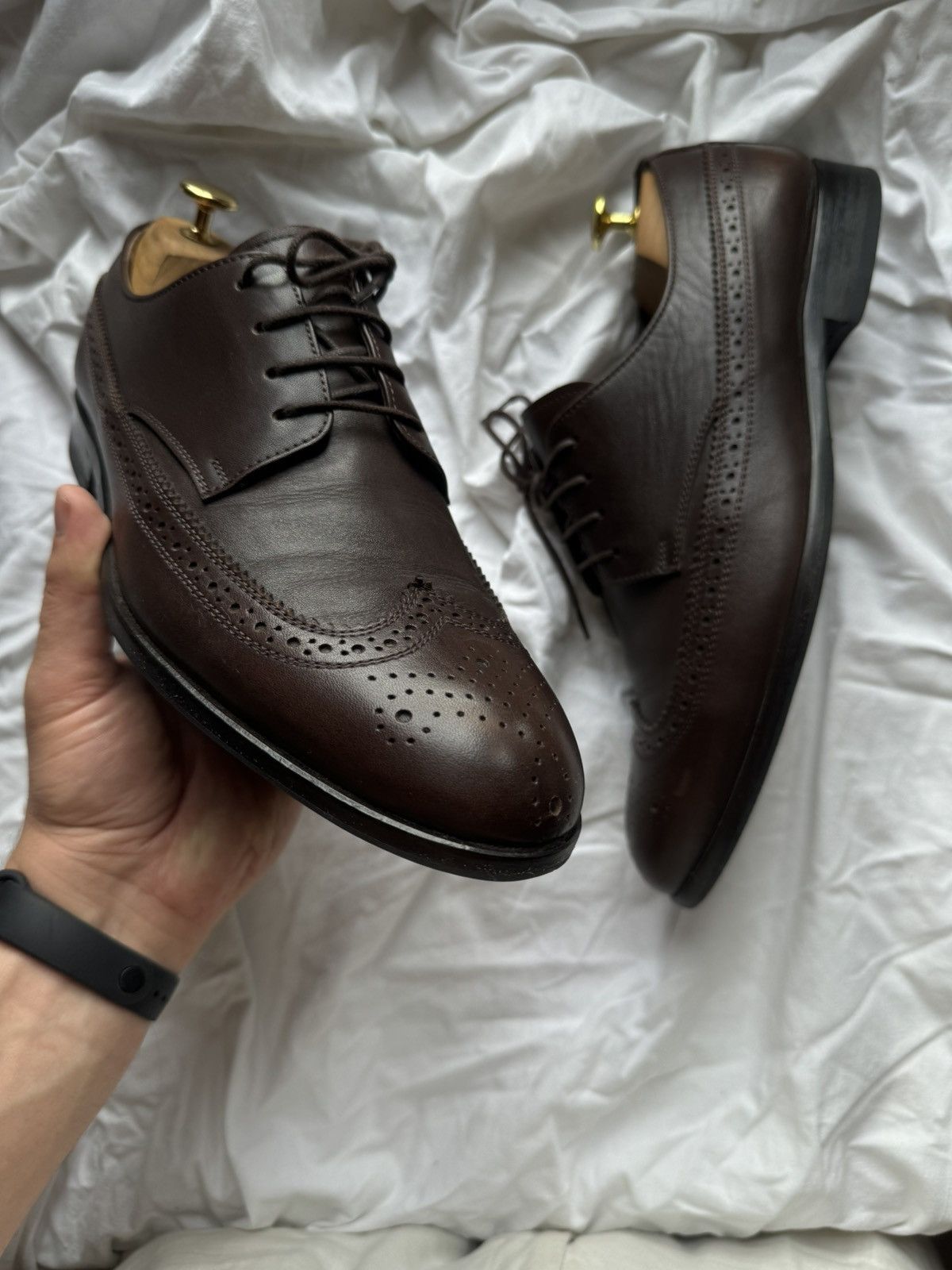 John Galliano Jonh Galliano Brown oxford shoes Size US 9.5 / EU 42-43 - 2 Thumbnail