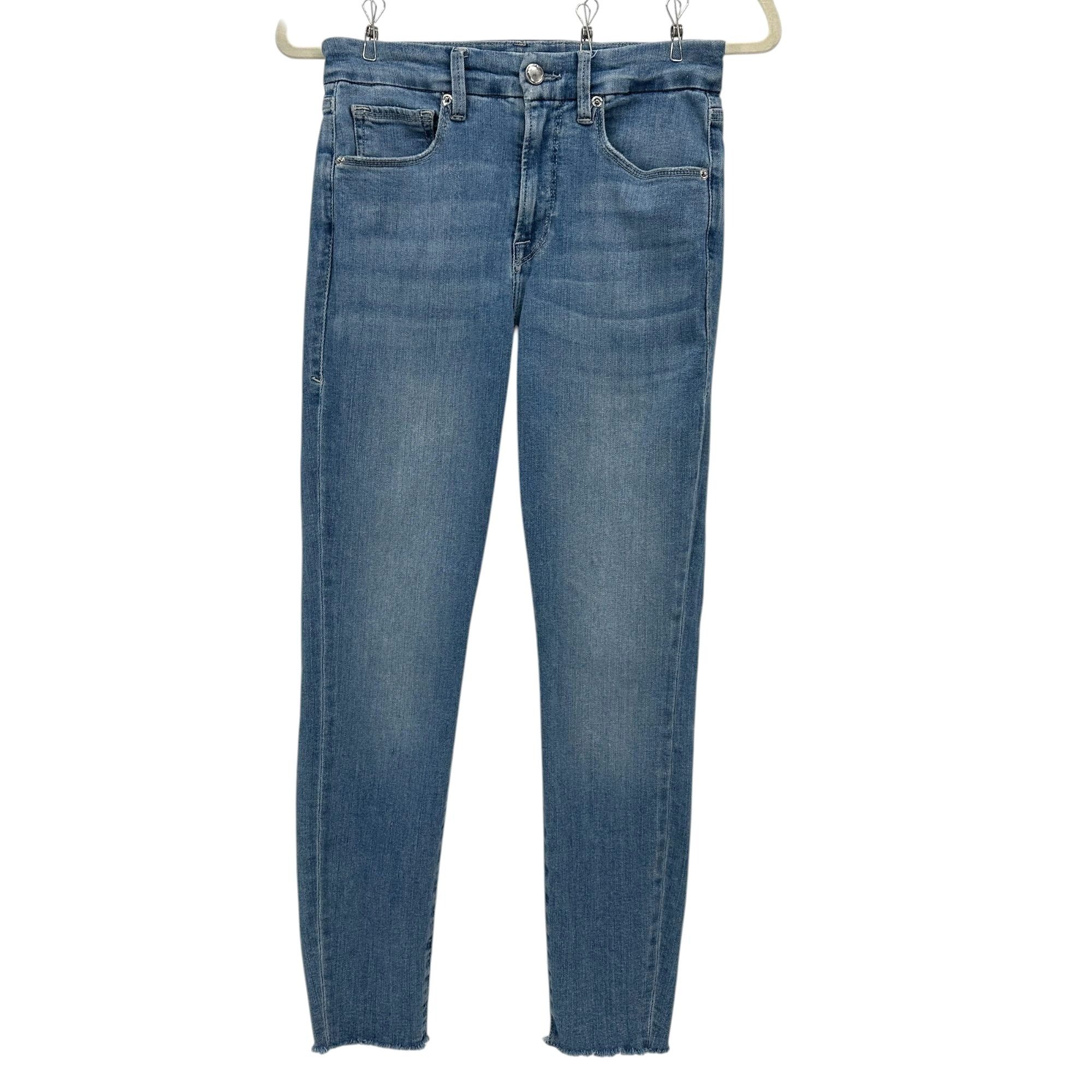 Good American Good American Womens 4/27 Jeans Good Legs Crop High Rise Size 27" / US 4 / IT 40 - 1 Thumbnail