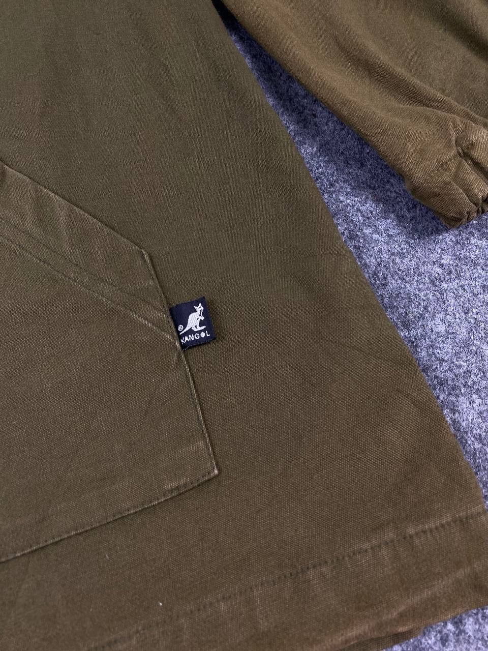 Kangol kangol dark green cotton jacket slightly faded Size US L / EU 52-54 / 3 - 5 Thumbnail