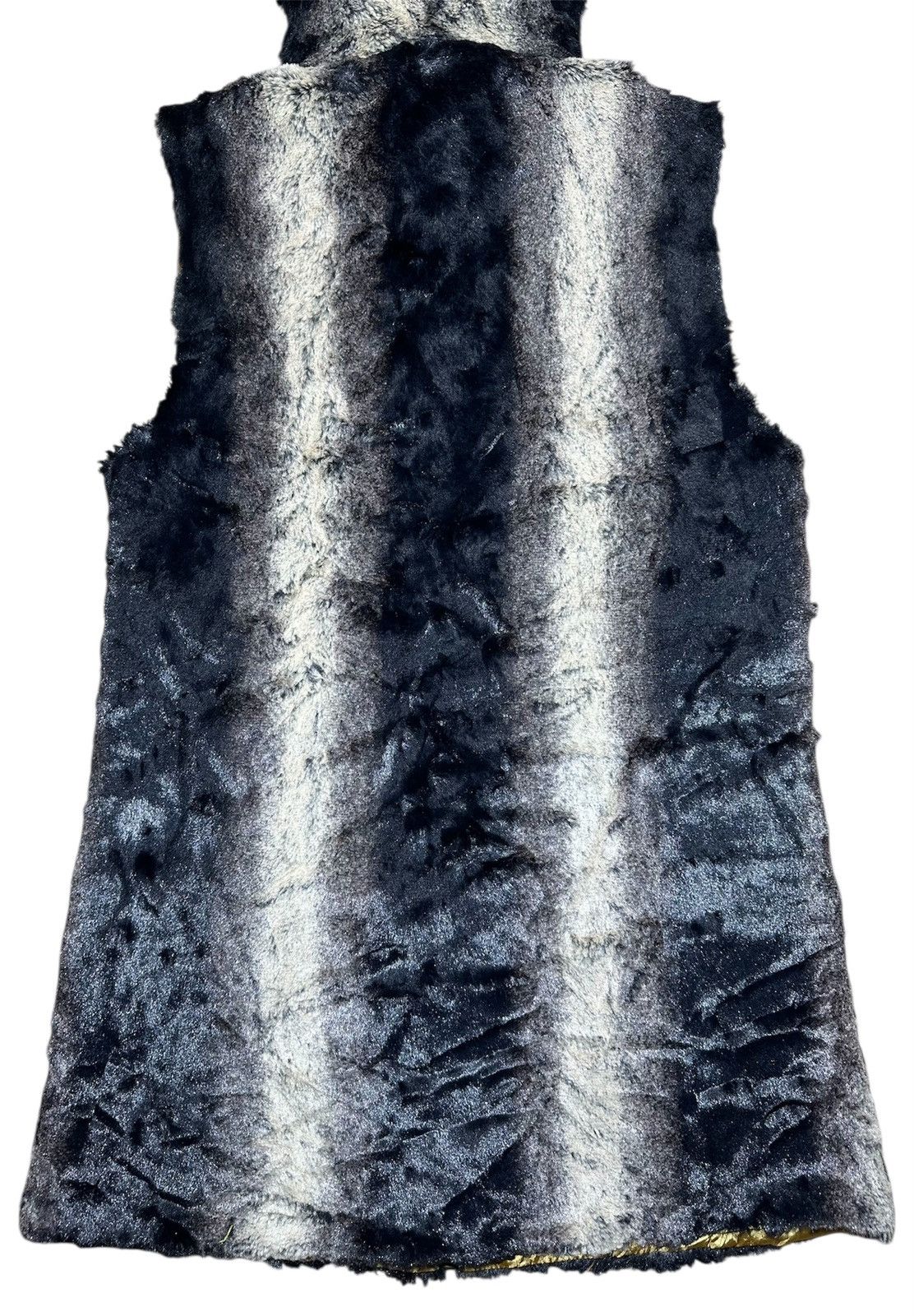 Other Forts Faux Fur Hooded Vest Size XS / US 0-2 / IT 36-38 - 4 Thumbnail