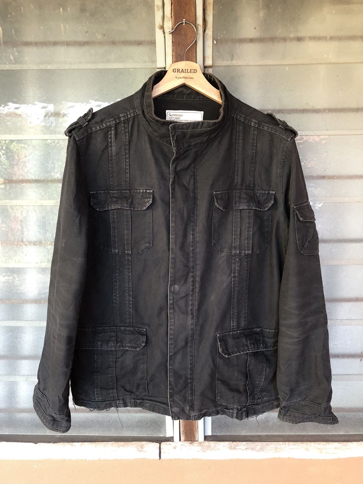 Vintage Caravach Japanese Punk Jacket