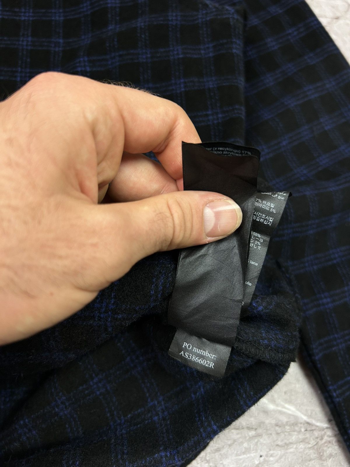 Allsaints Allsaints Wool Flannel Shirt Size Xl Size US XL / EU 56 / 4 - 8 Thumbnail