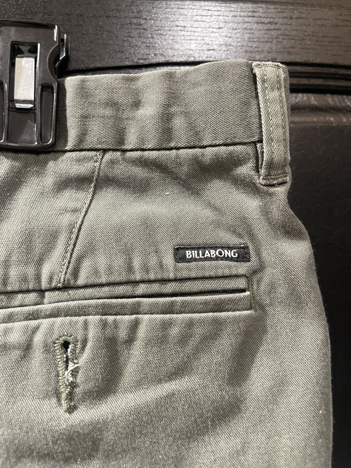 Billabong Billabong Carter Stretch Green Pants Size 34 Men's Size US 34 / EU 50 - 3 Thumbnail
